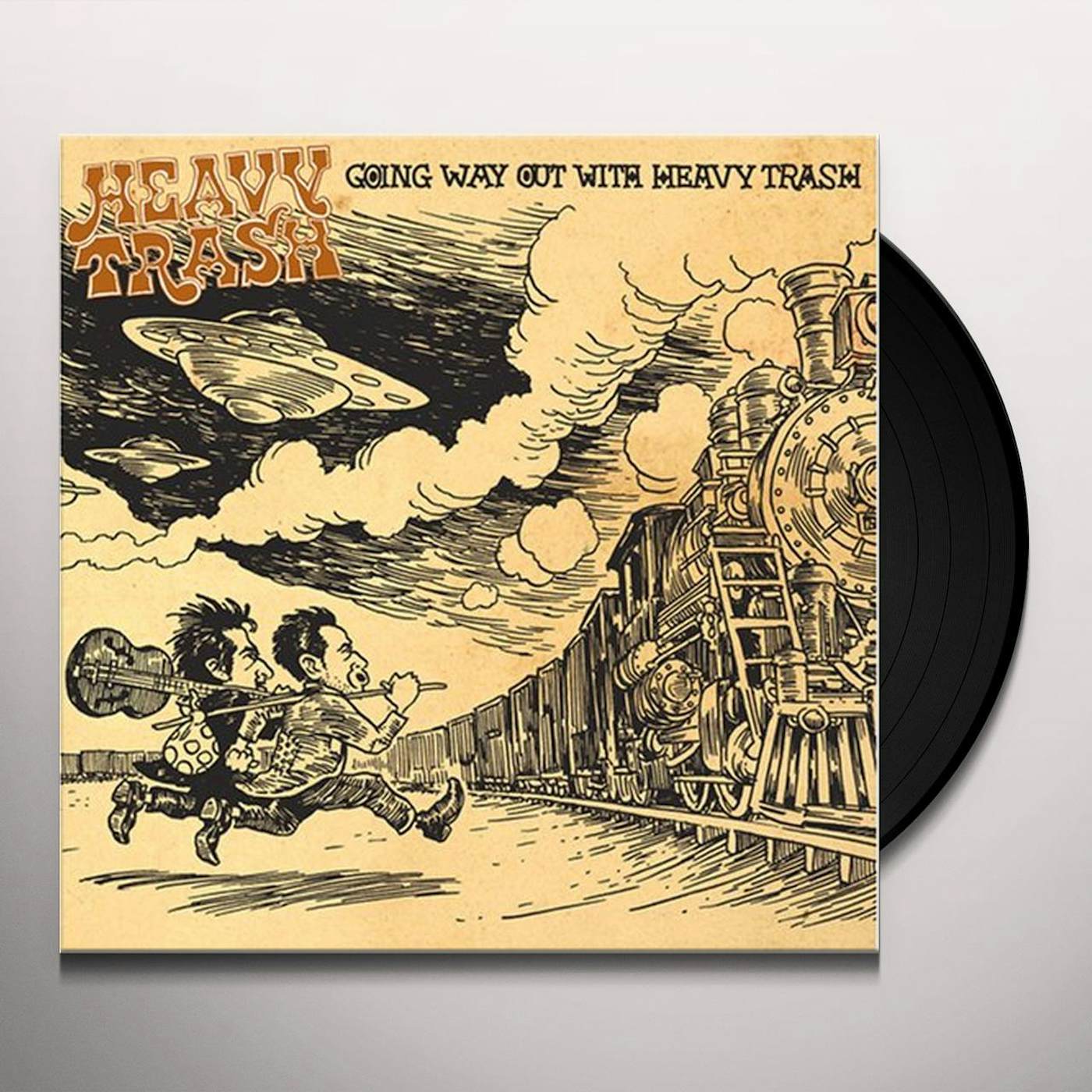 GOING WAY OUT WITH HEAVY TRASH (BONUS TRACKS) Vinyl Record