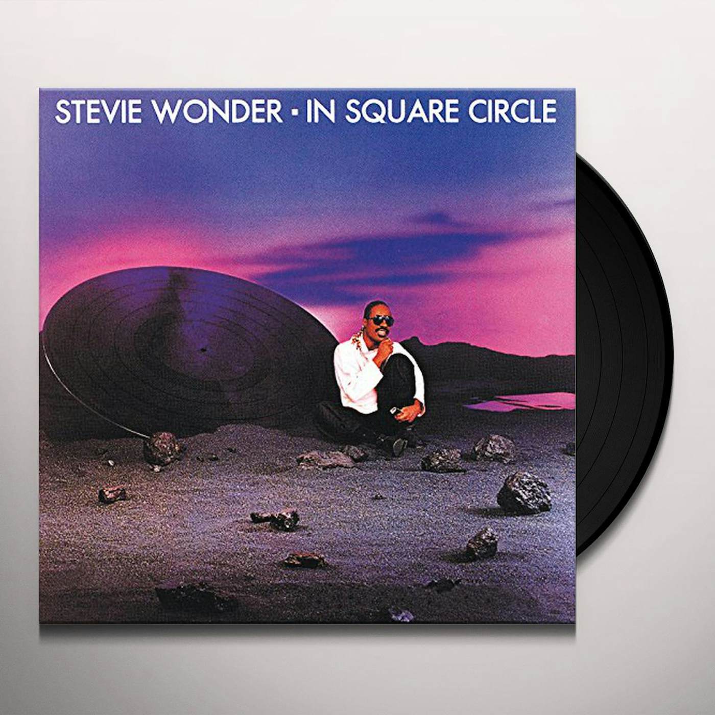 Stevie Wonder In Square Circle Vinyl Record