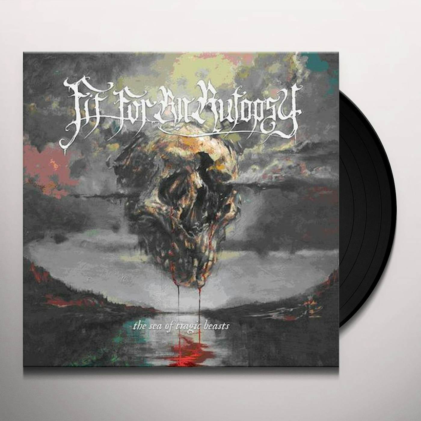 Fit For An Autopsy The Sea Of Tragic Beasts (Red/Blue Splat Vinyl Record