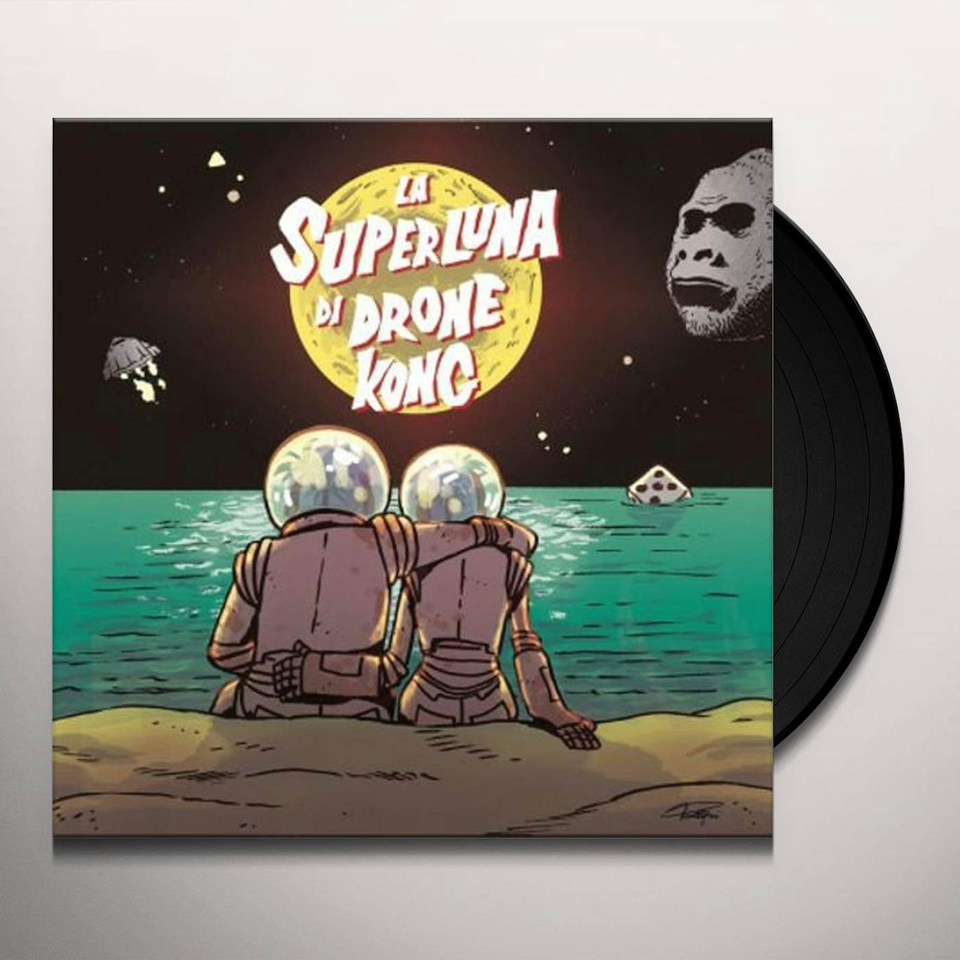Fabrizio Lavoro LA SUPERLUNA DI DRONE KONG Vinyl Record