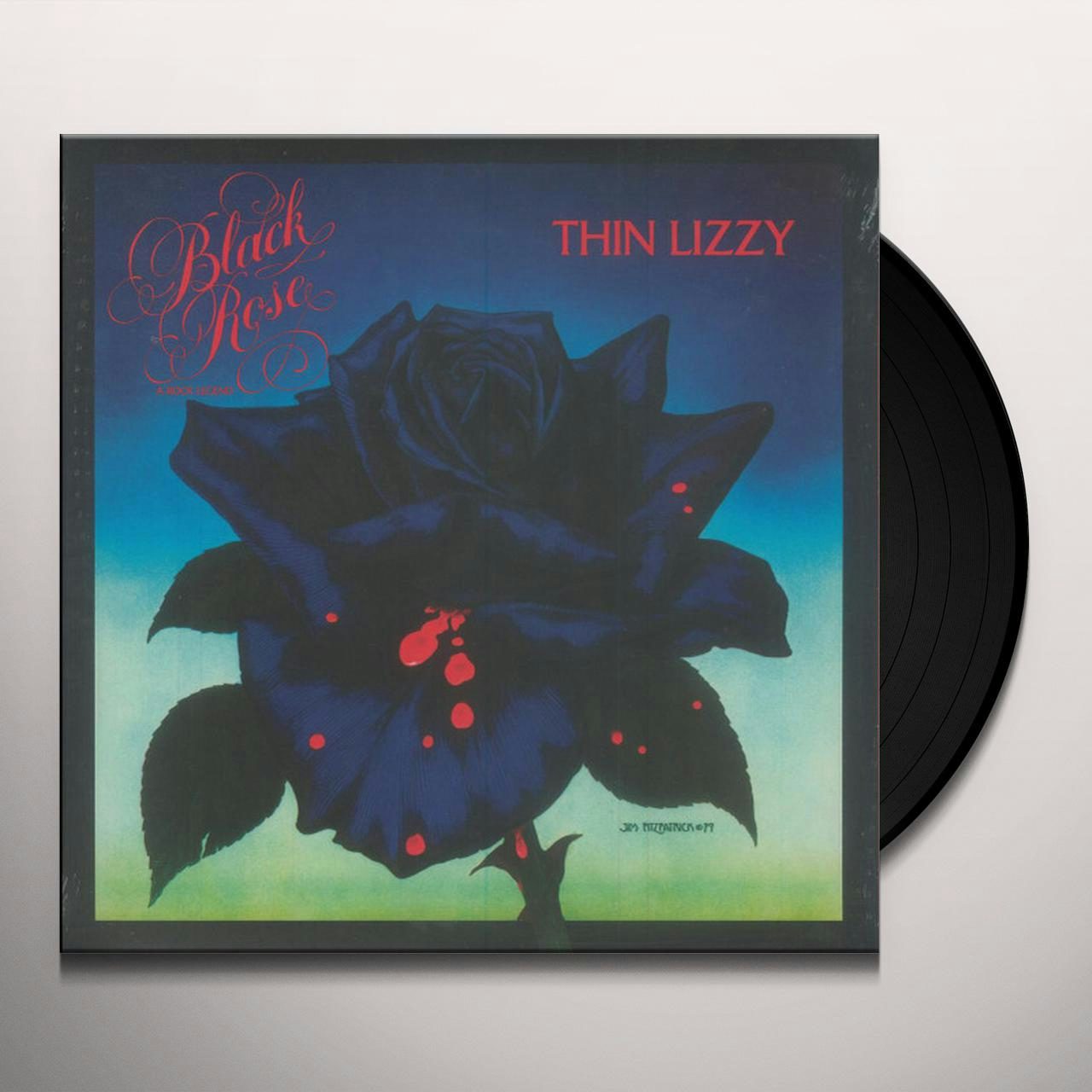 Thin Lizzy Black Rose - A Rock Legend Vinyl Record
