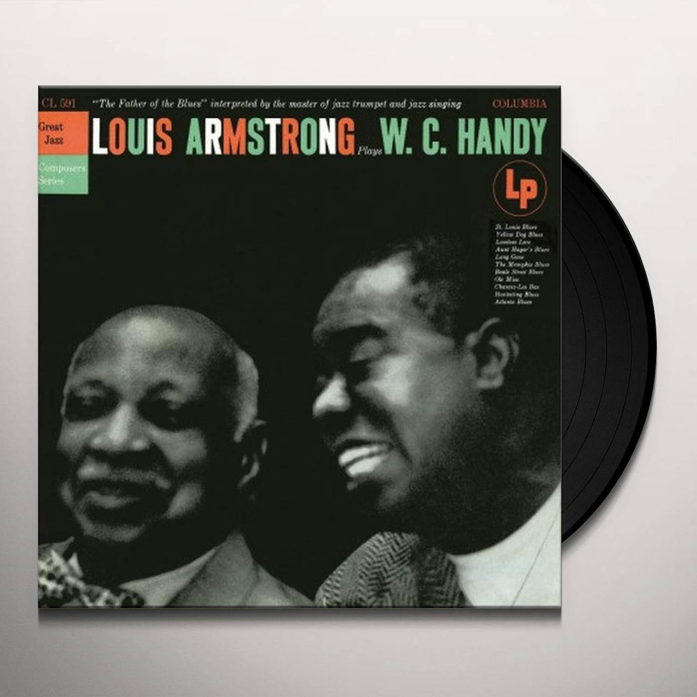 Louis Armstrong PLAYS W.C. HARDY Vinyl Record