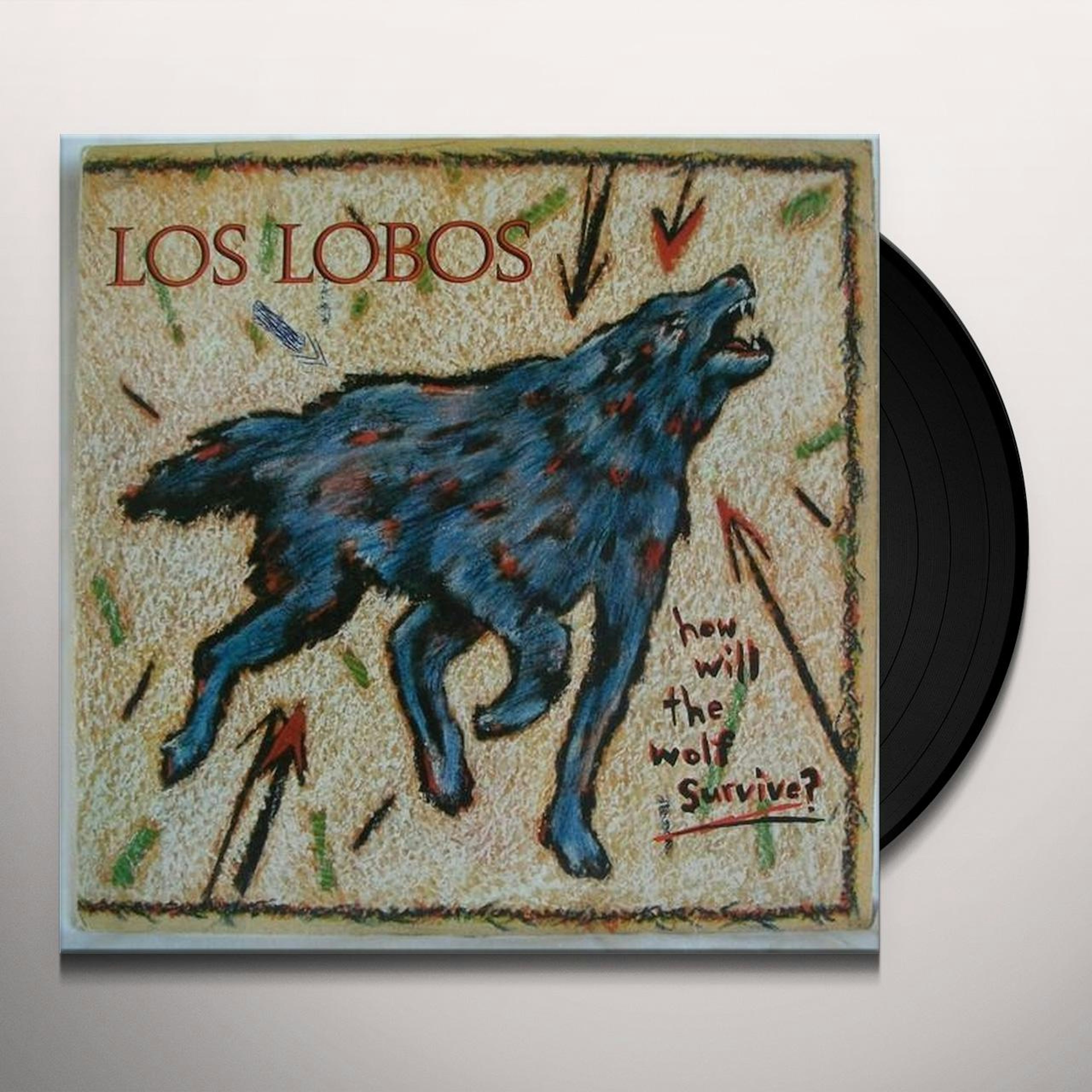 Los Lobos HOW WILL THE WOLF SURVIVE Vinyl Record