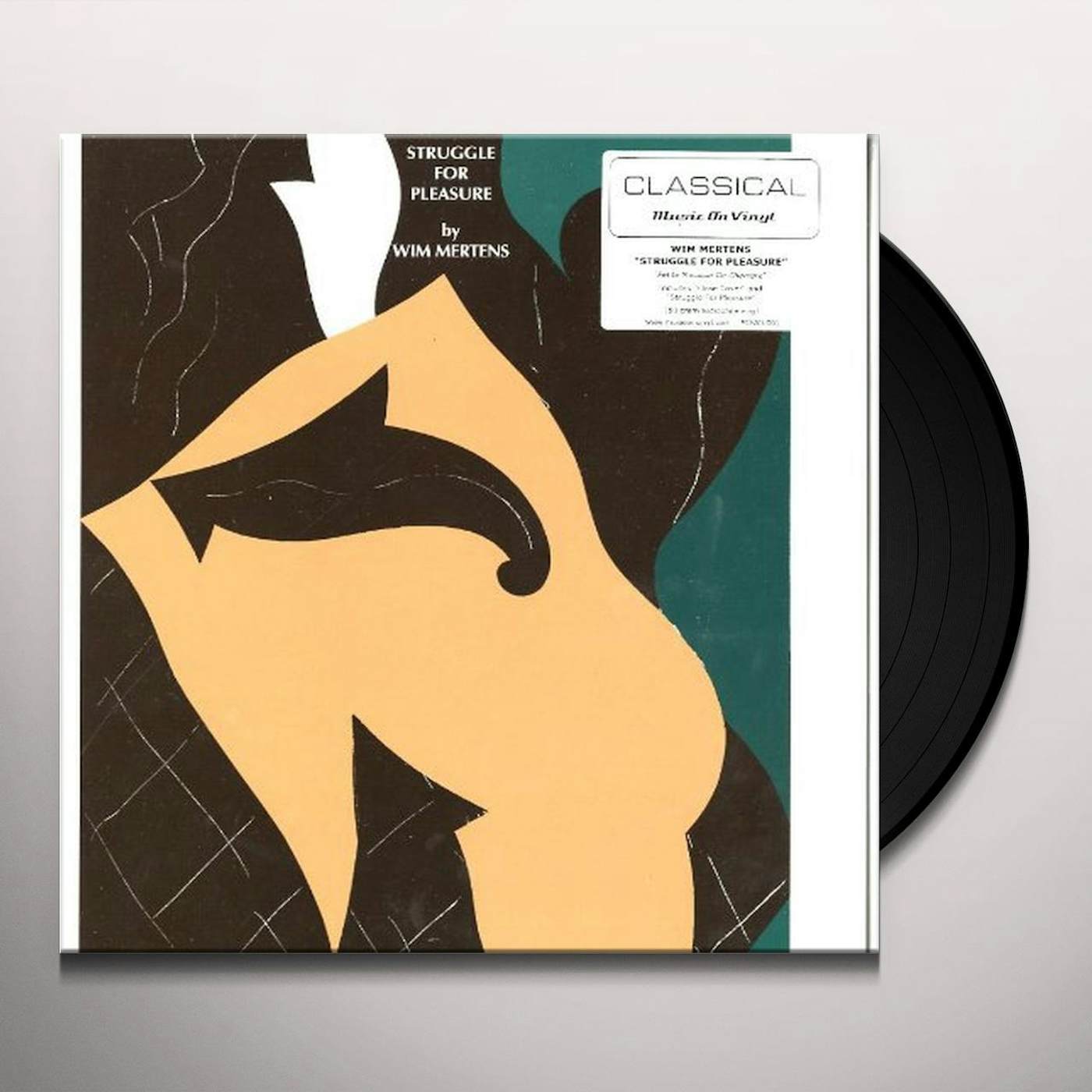 Wim Mertens STRUGGLE FOR PLEASURE Vinyl Record - 180 Gram Pressing