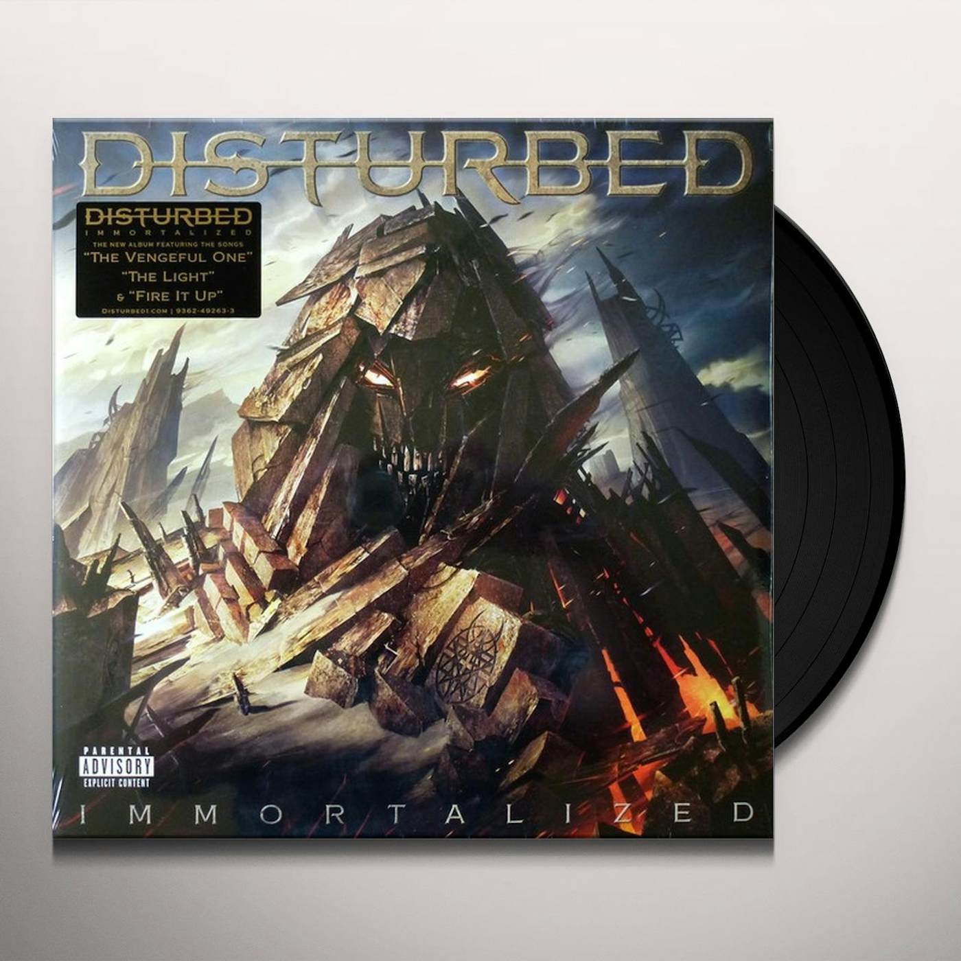 Disturbed IMMORTALIZED (X) Vinyl Record