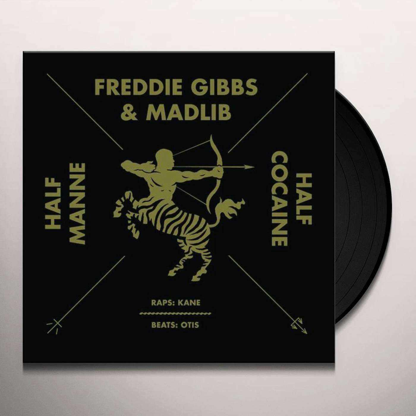 Freddie Gibbs HALF MANNE HALF COCAINE Vinyl Record