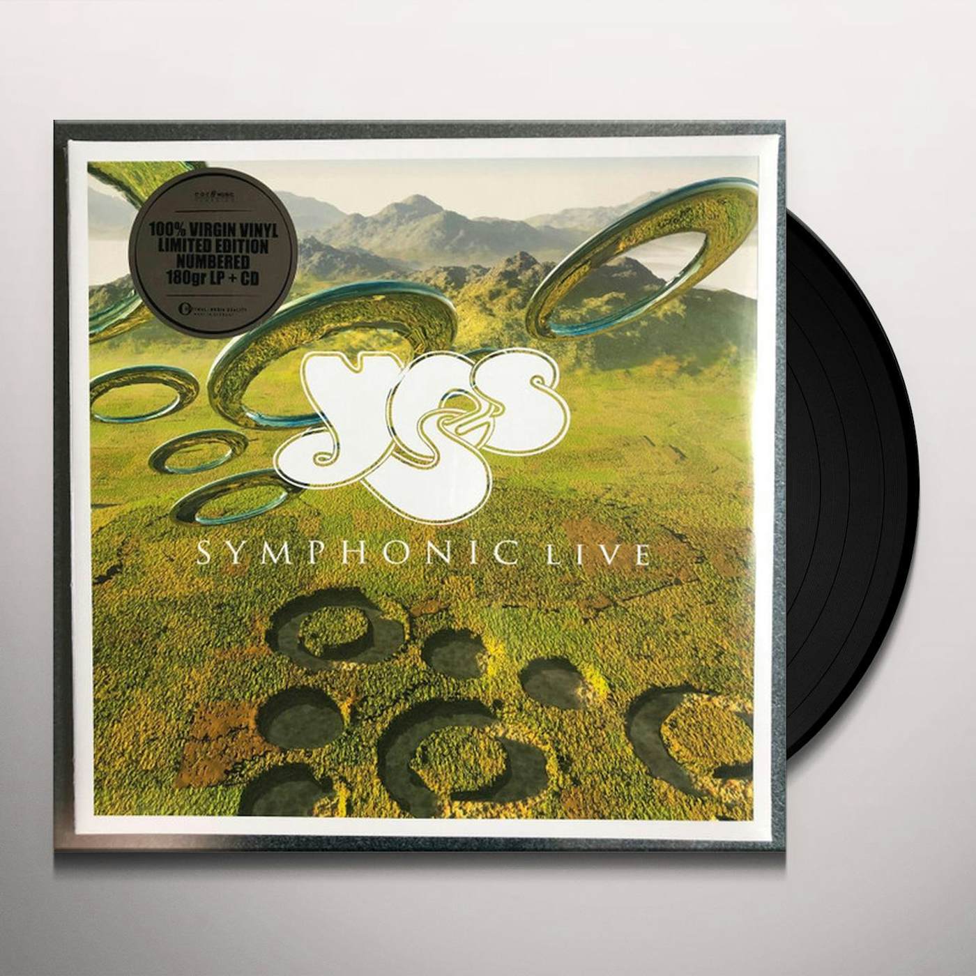 Yes SYMPHONIC LIVE - LIVE IN AMSTERDAM 2001 (2LP) Vinyl Record