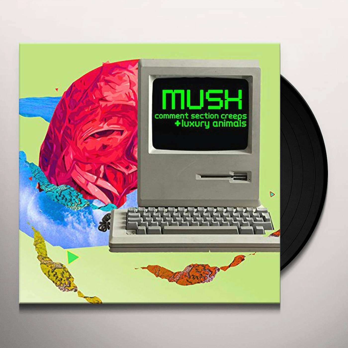 Mush COMMENT SECTION CREEPS / LUXURY ANIMALS Vinyl Record