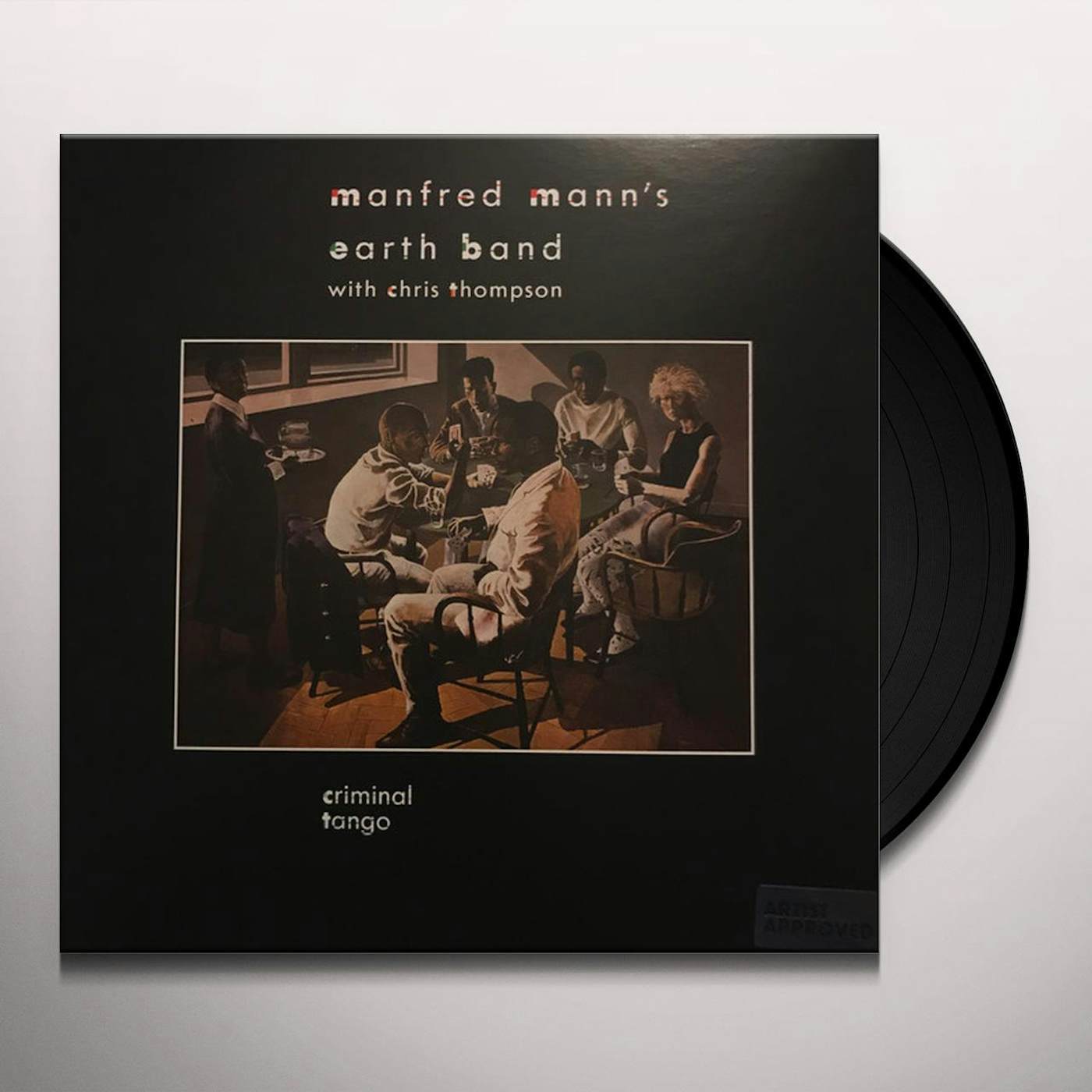 Manfred Mann's Earth Band Criminal Tango Vinyl Record