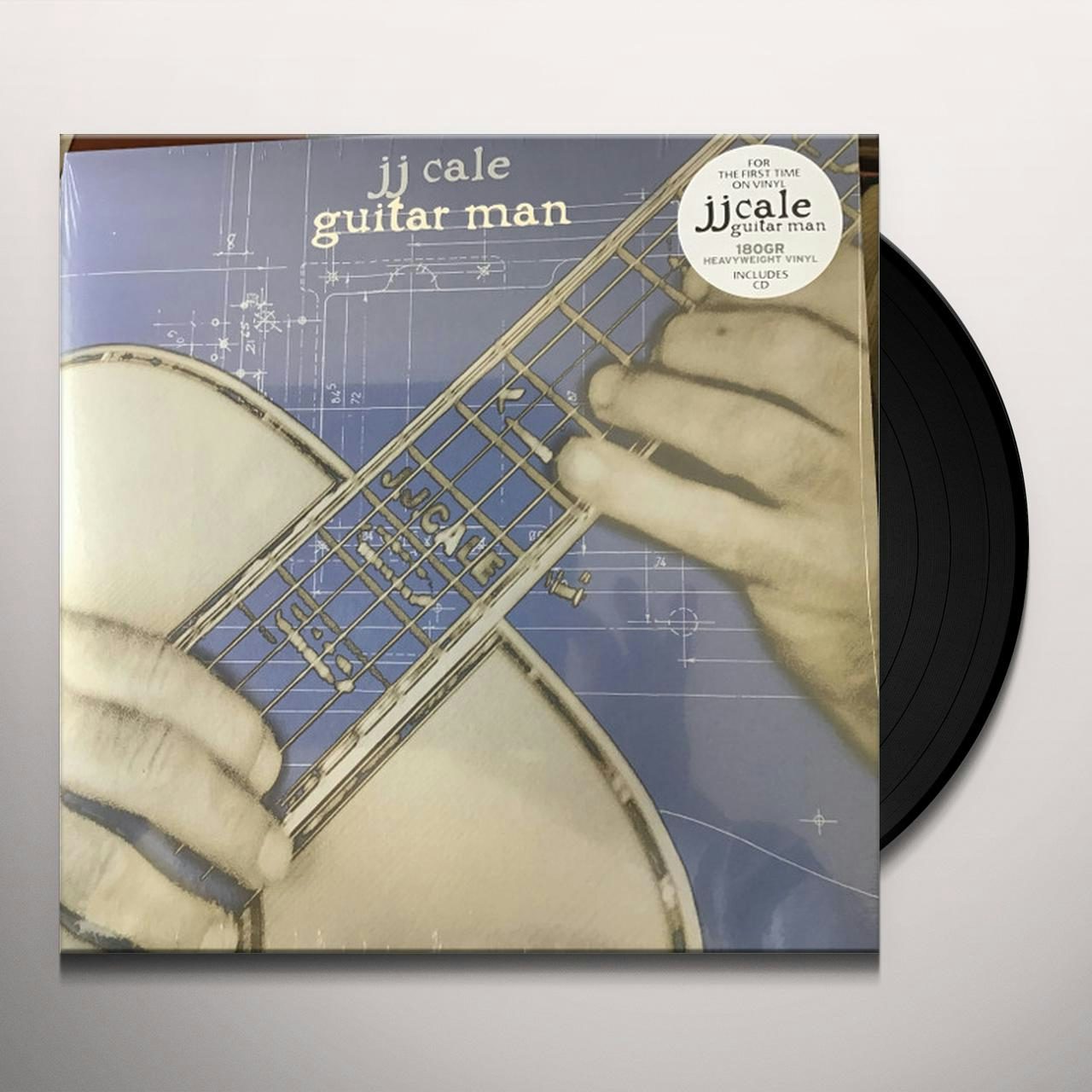 J J Cale GUITAR MAN Vinyl Record J J Cale GUITAR MAN Vinyl Record