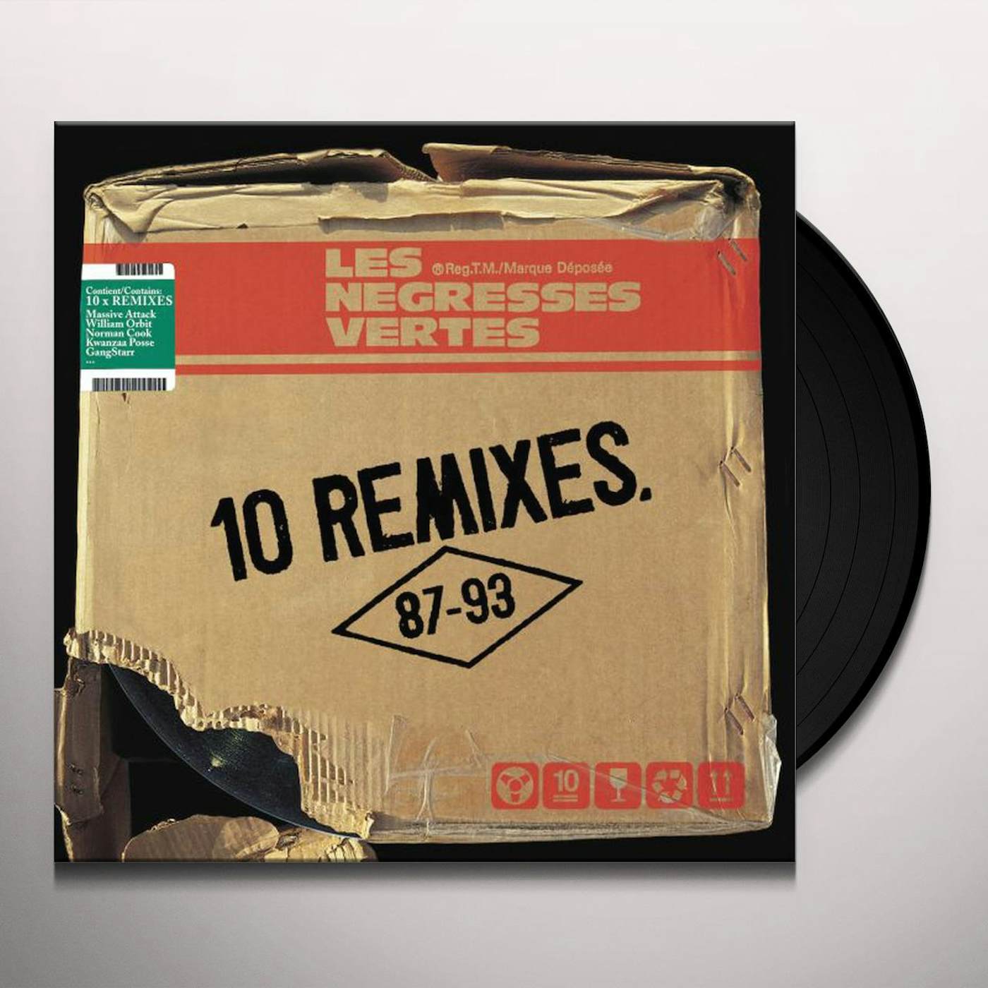 Les Négresses Vertes 10 REMIXES Vinyl Record