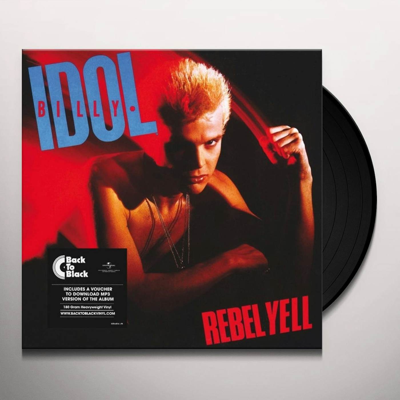 Billy Idol Rebel Yell Vinyl Record