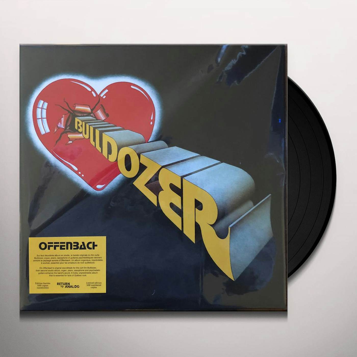 Offenbach Bulldozer Vinyl Record
