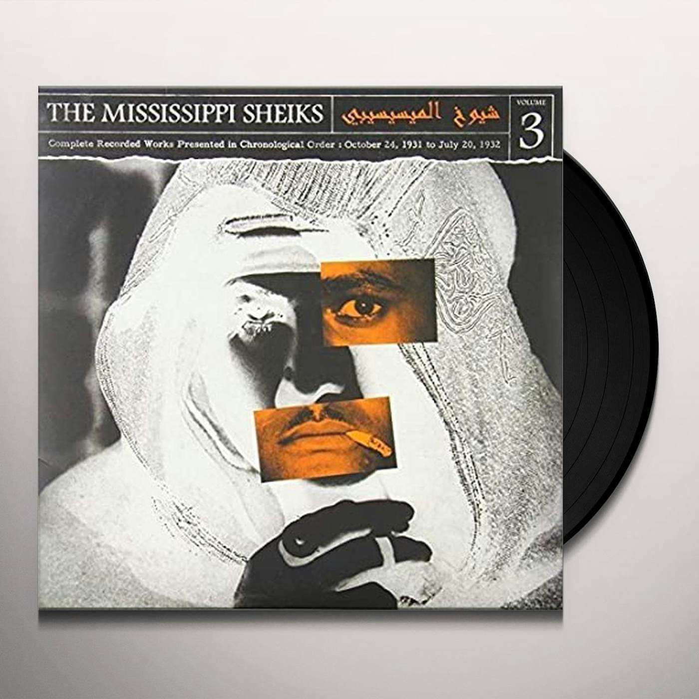 Mississippi Sheiks COMPLETE RECORDED WORKS IN CHRONOLOGICAL ORDER 3 Vinyl Record