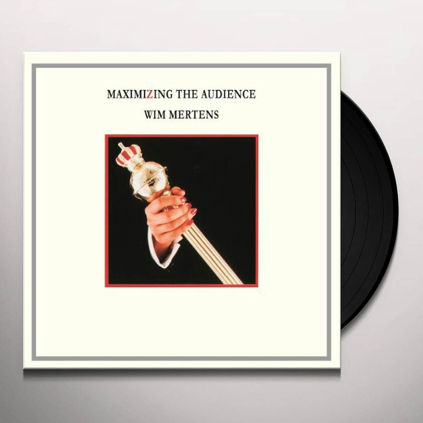 Wim Mertens MAXIMINZING THE AUDIENCE Vinyl Record
