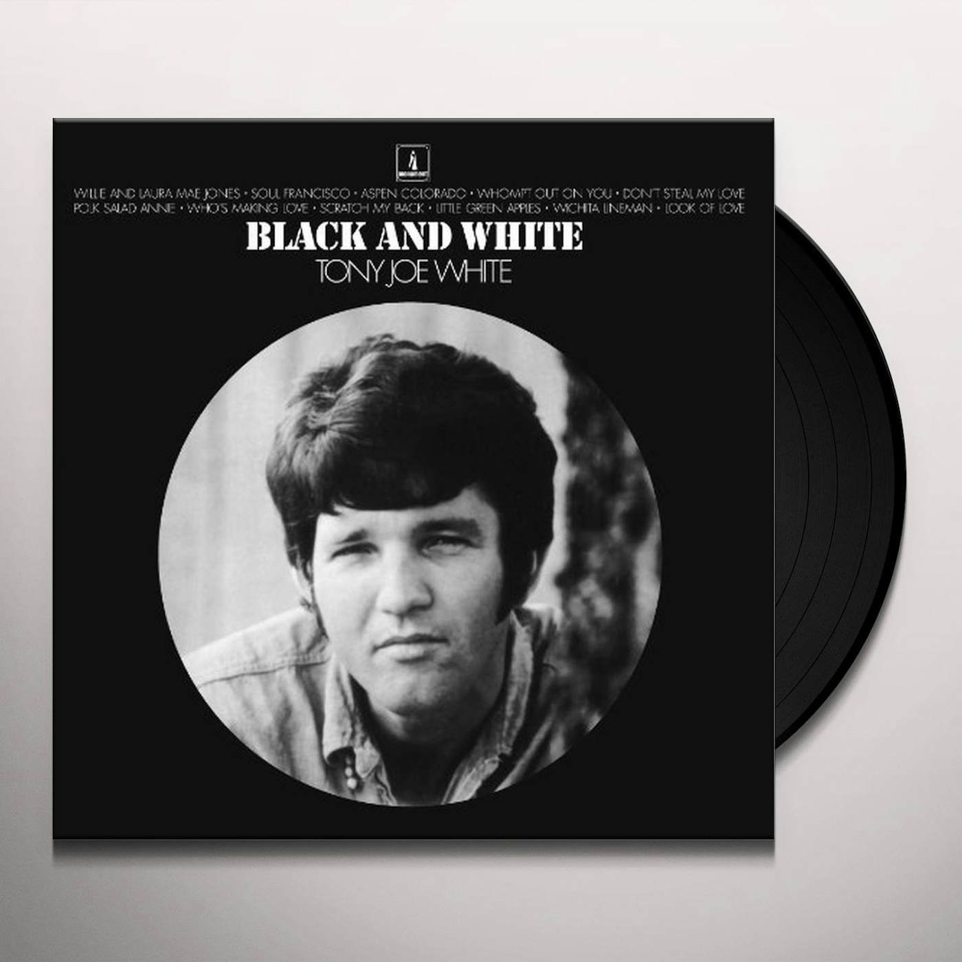 Tony Joe White Black & White Vinyl Record