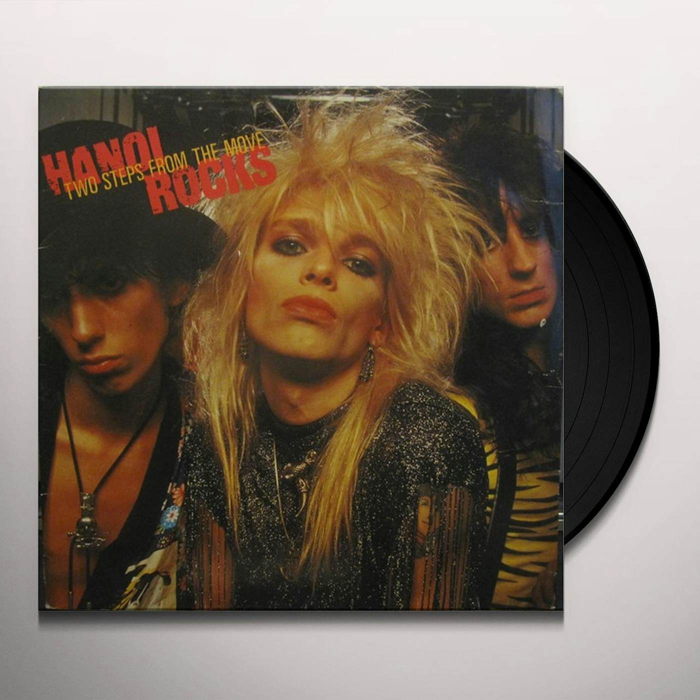 Hanoi Rocks TWO STEPS FROM THE MOVE Vinyl Record