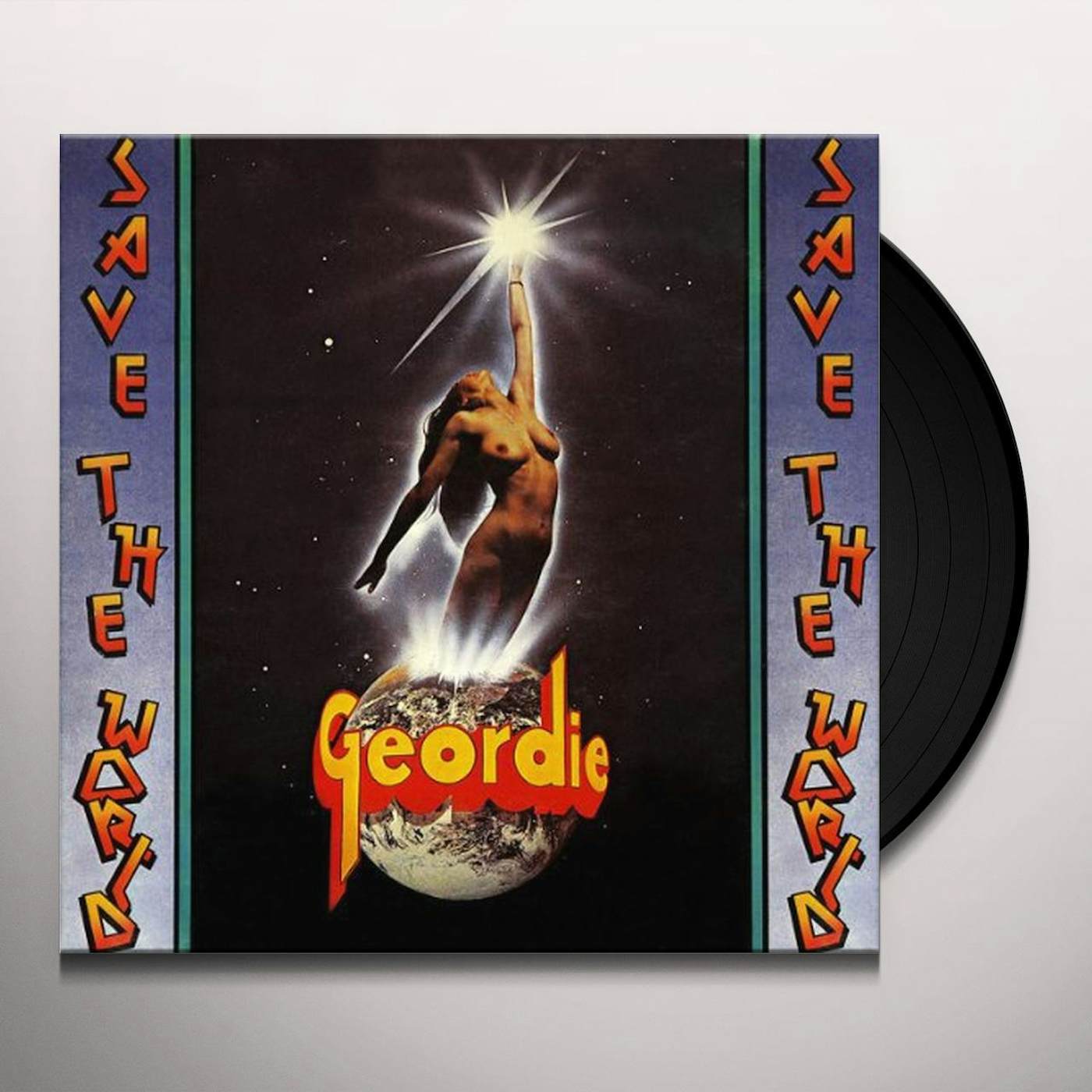 Geordie SAVE WORLD Vinyl Record - w/CD
