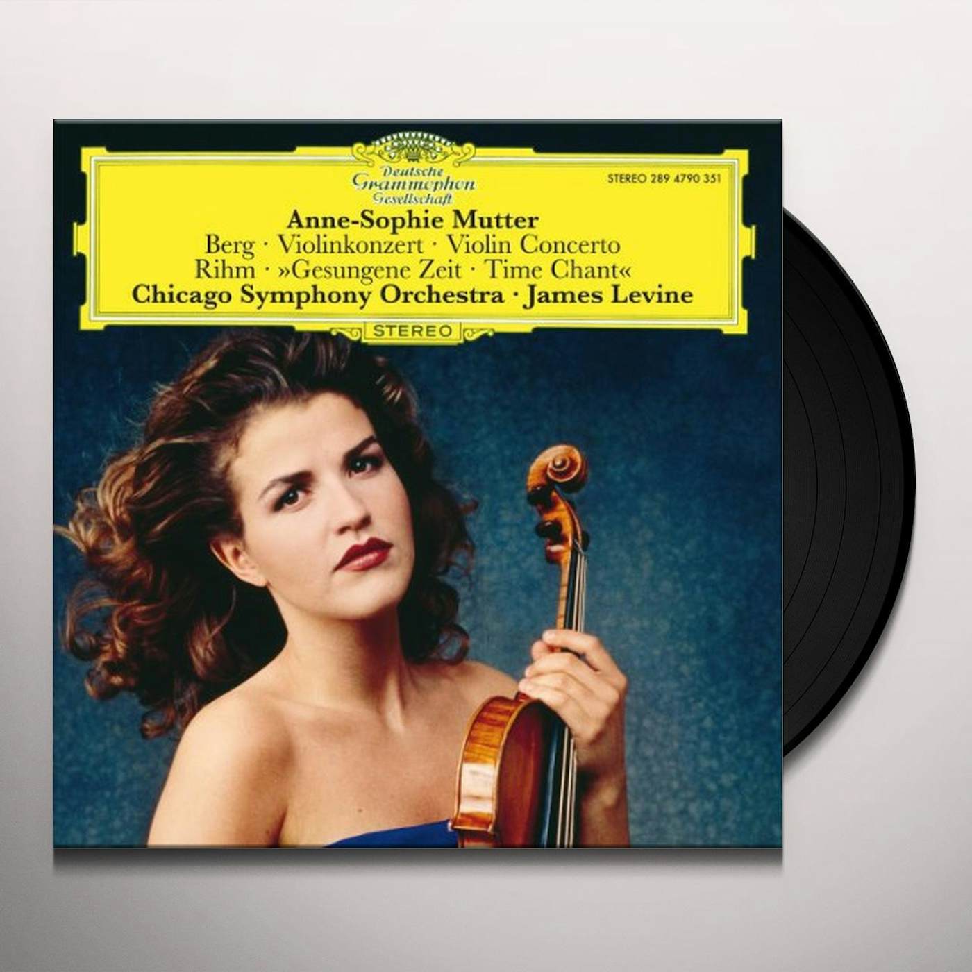 Anne-Sophie Mutter VIOLIN CONCERT/GESUNGENE Vinyl Record
