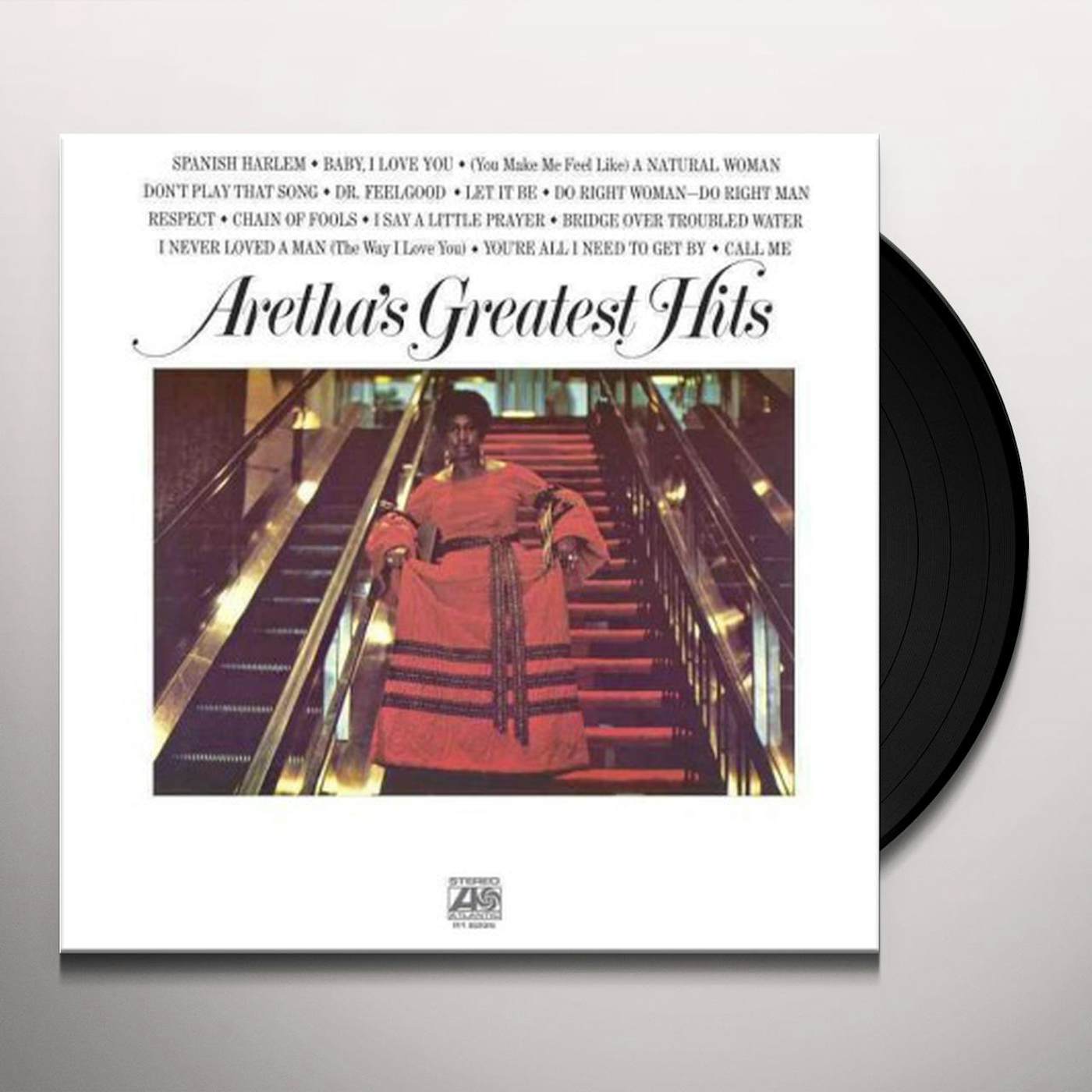 Aretha Franklin GREATEST HITS Vinyl Record