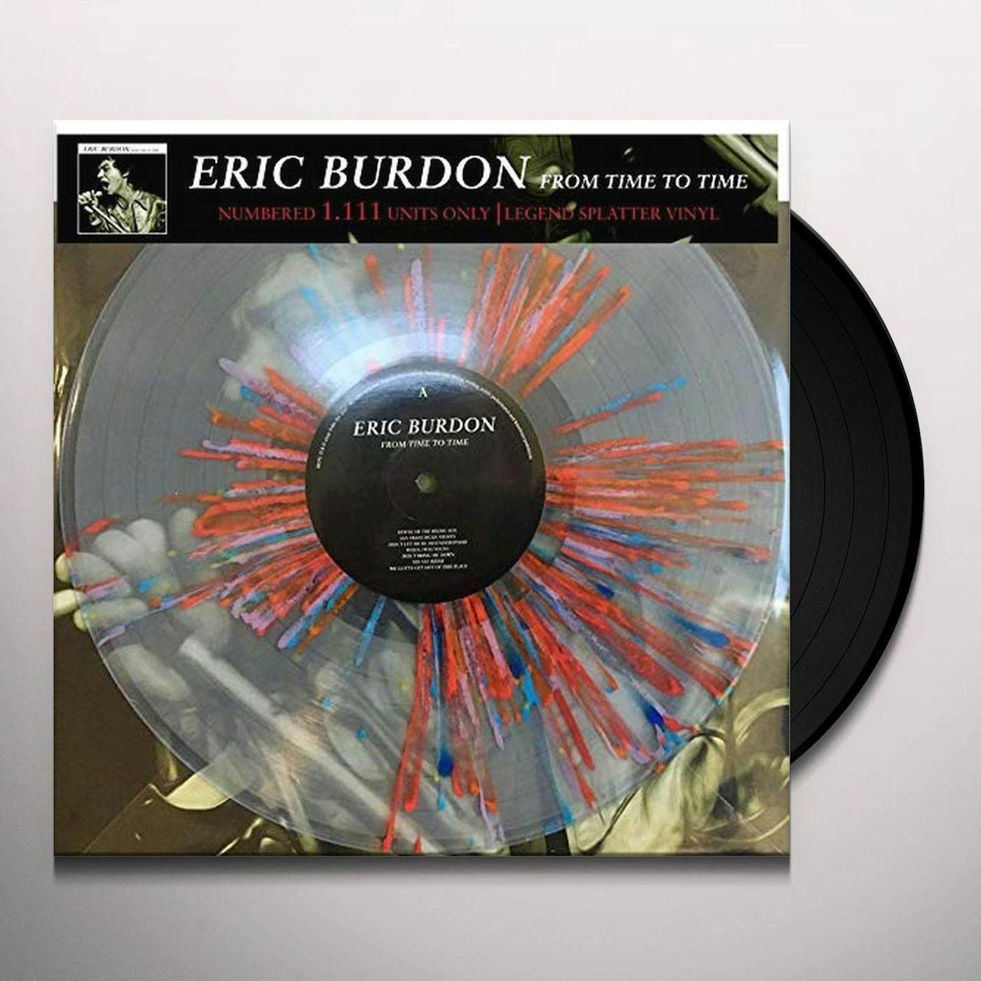 Eric Burdon FROM TIME TO TIME Vinyl Record