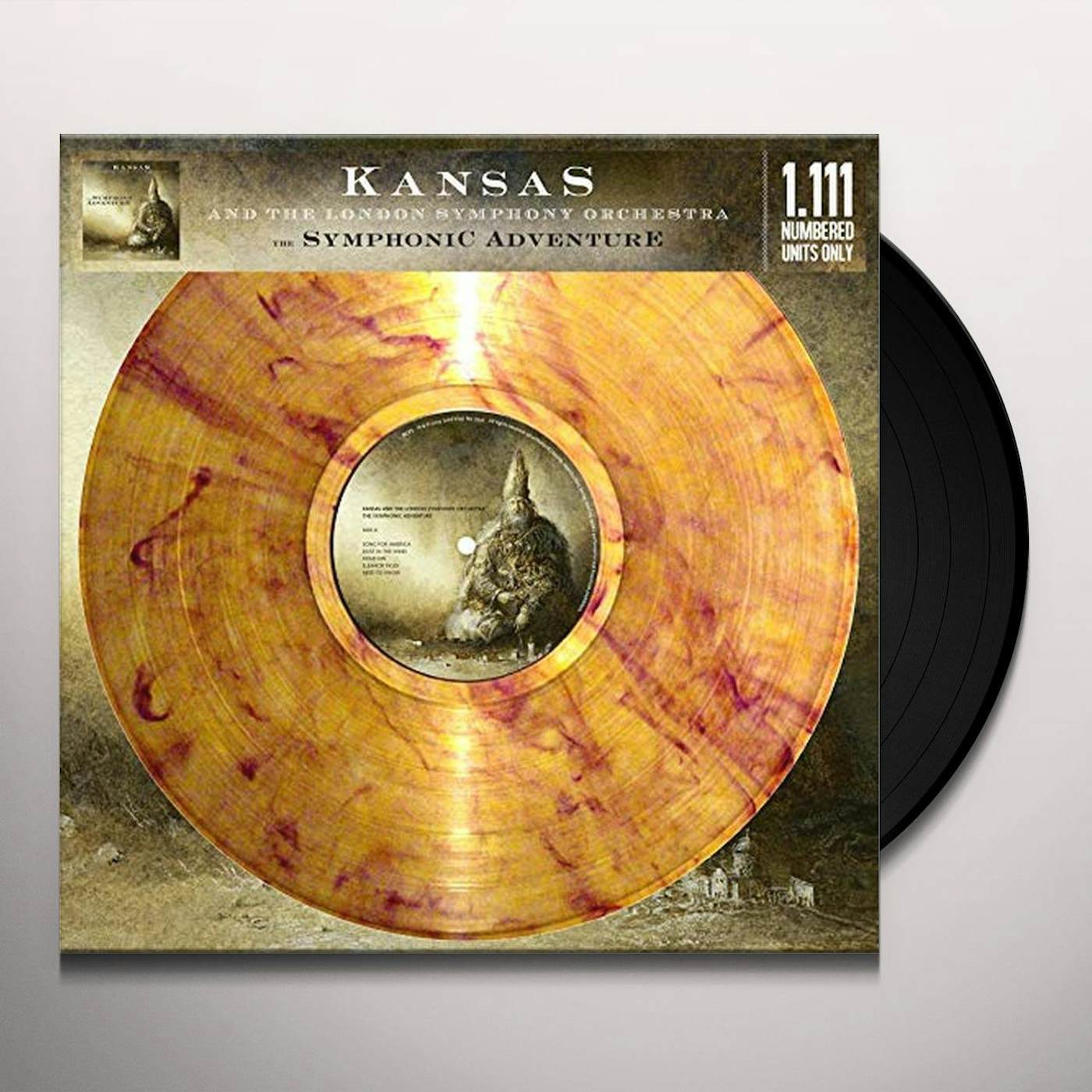 Kansas / London Symphony SYMPHONIC ADVENTURE Vinyl Record