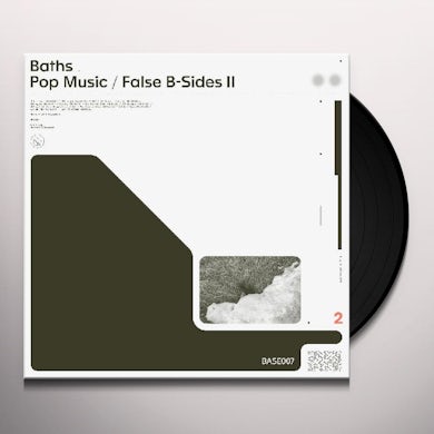 Baths Pop Music/False B Sides Ii (Cream Color) Vinyl Record
