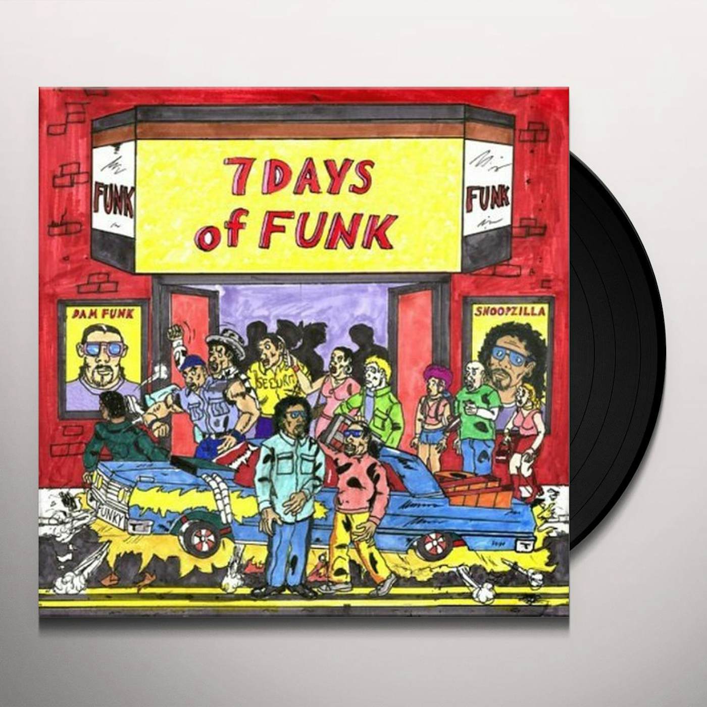 7 Days Of Funk / Faden Away (8 X 7  Box Vinyl Record