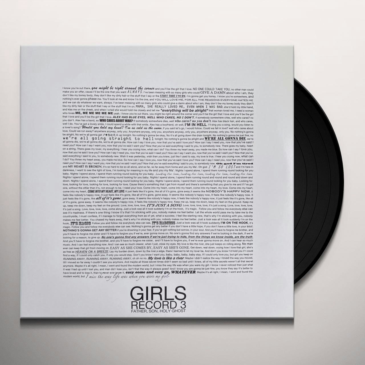 Girls Father Son Holy Ghost Vinyl Record