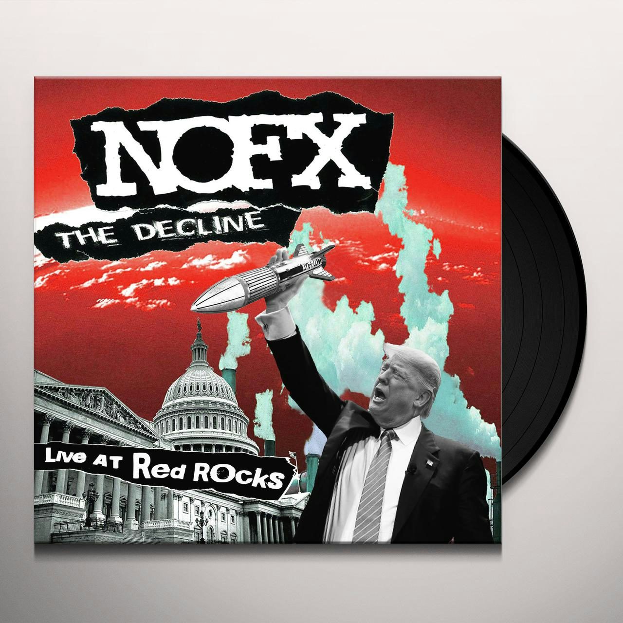 NOFX The Decline (Live At Red Rocks) Vinyl Record