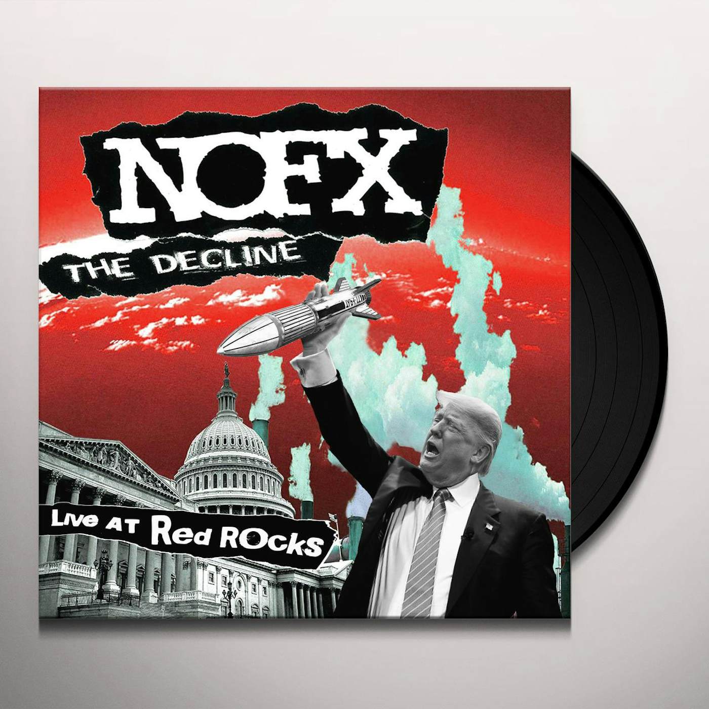 NOFX DECLINE: LIVE AT RED ROCKS Vinyl Record