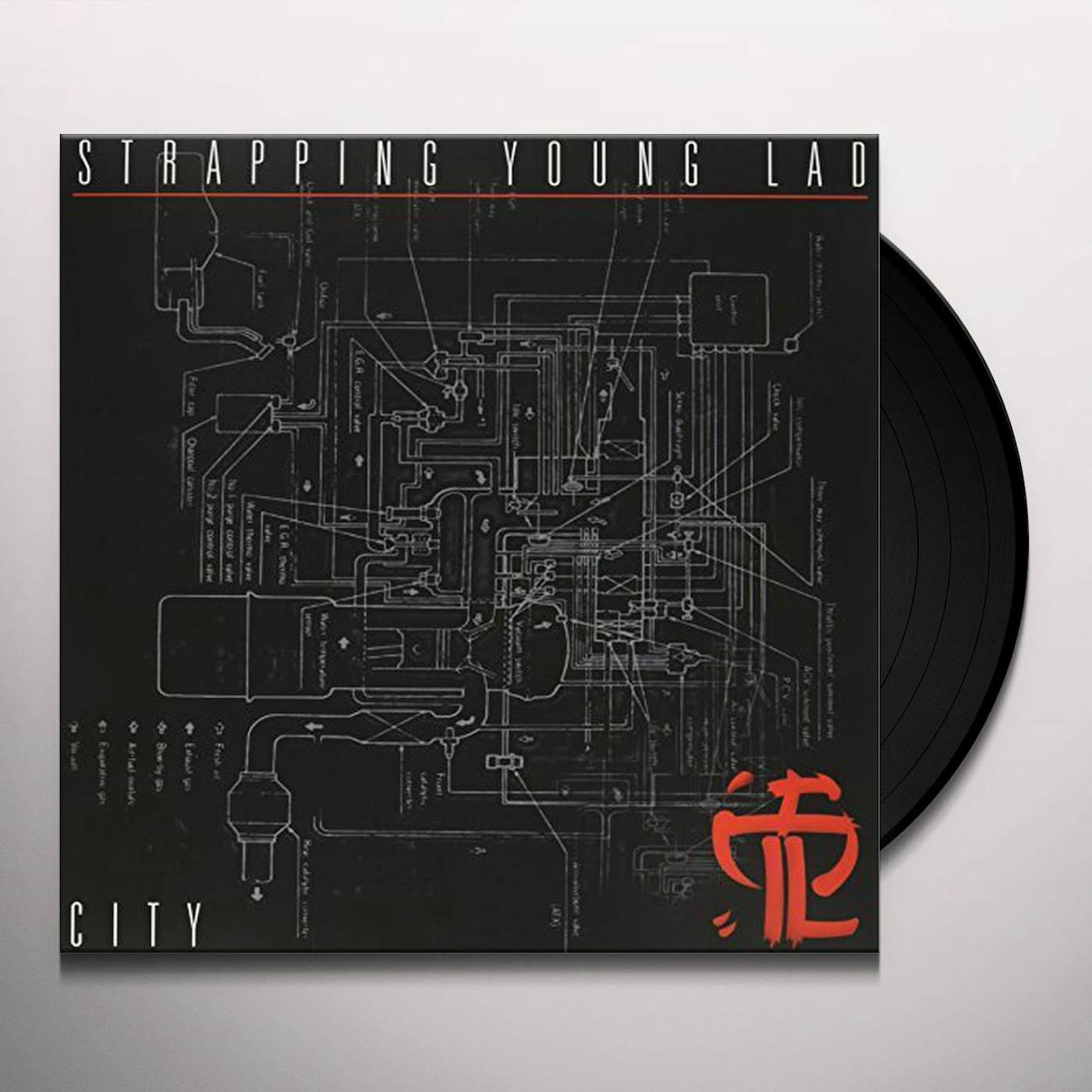 Strapping Young Lad City Vinyl Record