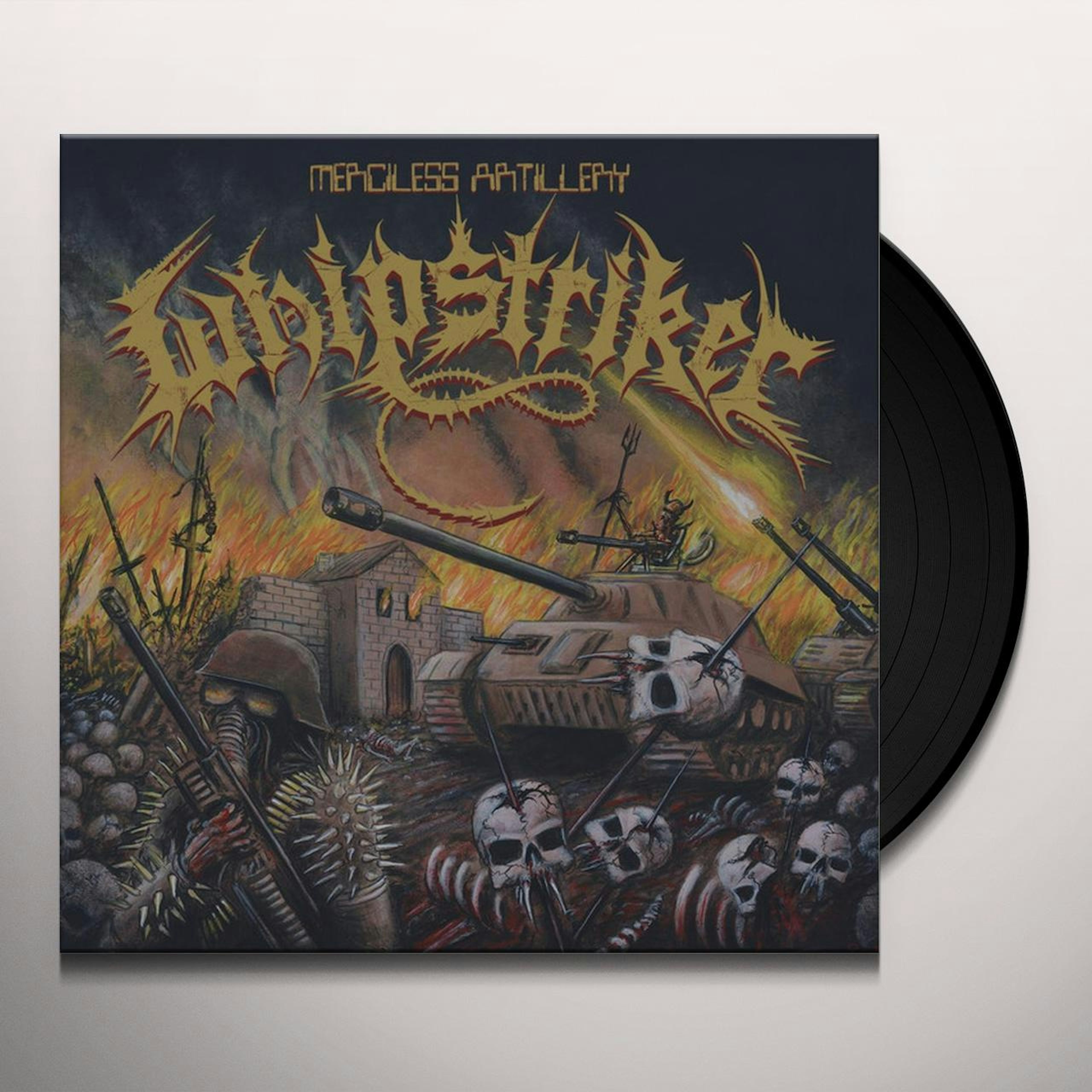 Whipstriker MERCILESS ARTILLERY Vinyl Record