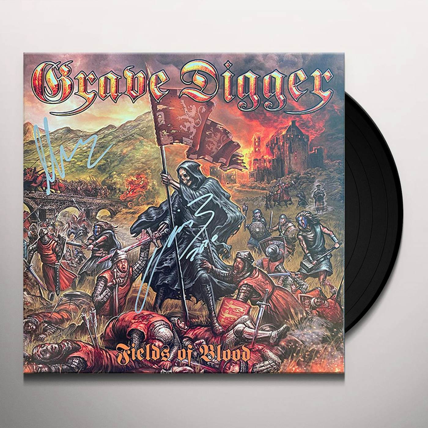 Grave Digger Fields Of Blood Vinyl Record