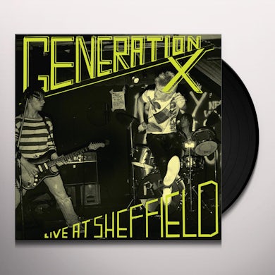 Generation X LIVE AT SHEFFIELD Vinyl Record