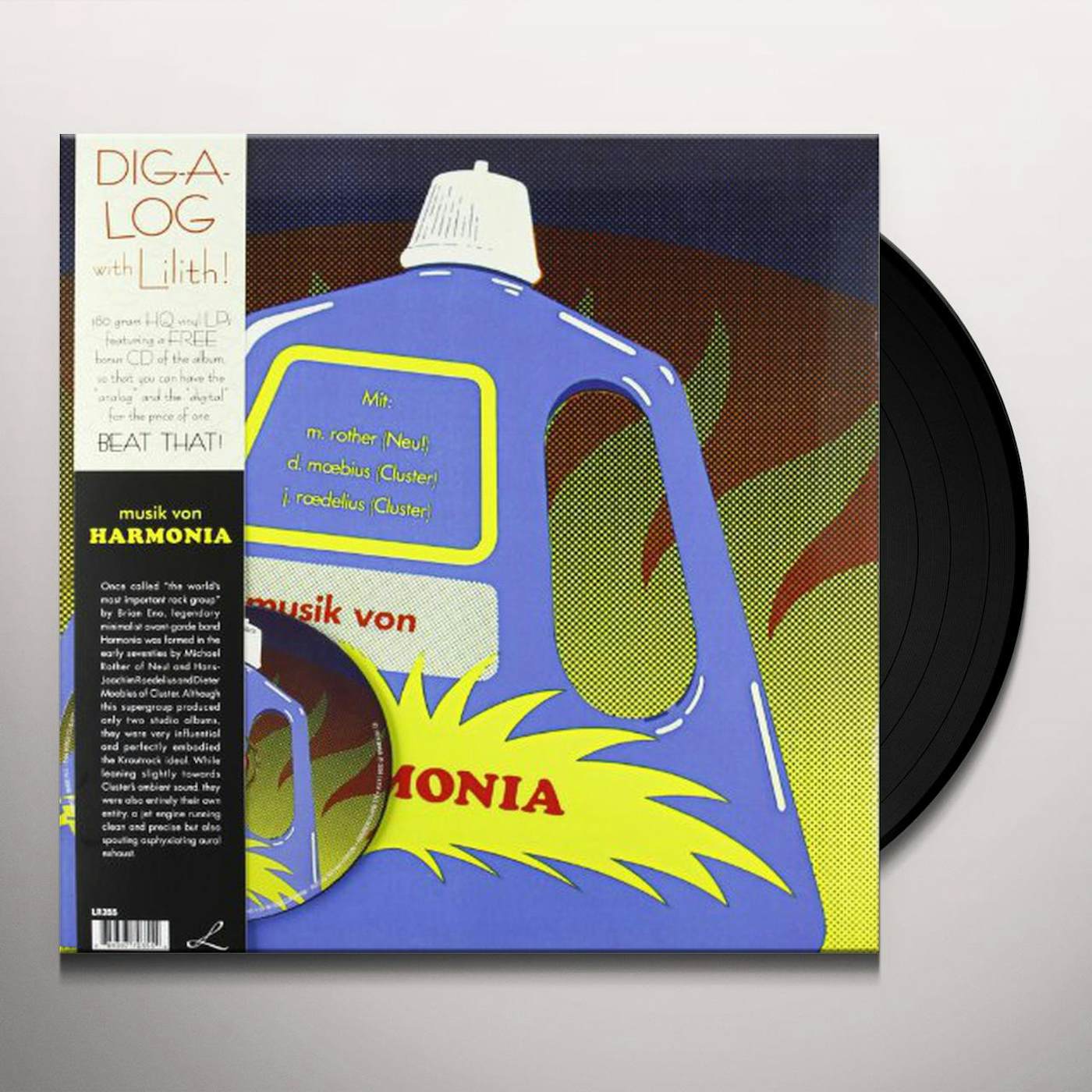 MUSIK VON HARMONIA Vinyl Record - w/CD