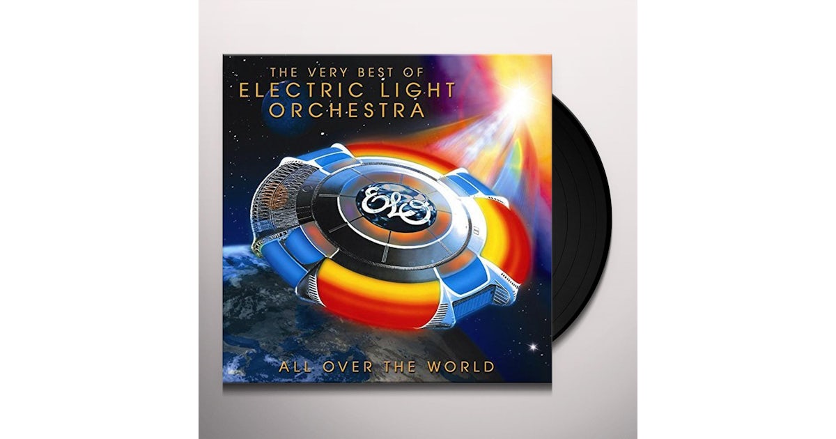 ELO Light Orchestra) ALL OVER WORLD: VERY BEST OF Vinyl Record