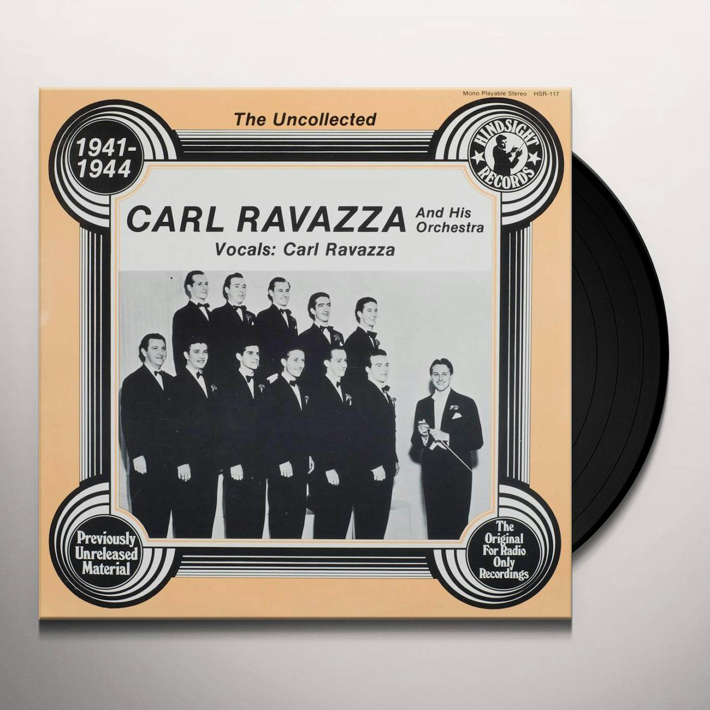 Carl Ravazza Orchestra UNCOLLECTED Vinyl Record