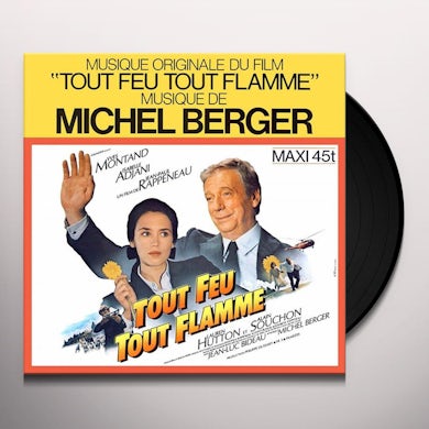 Michel Berger BOF TOUT FEU TOUT FLAMME Vinyl Record