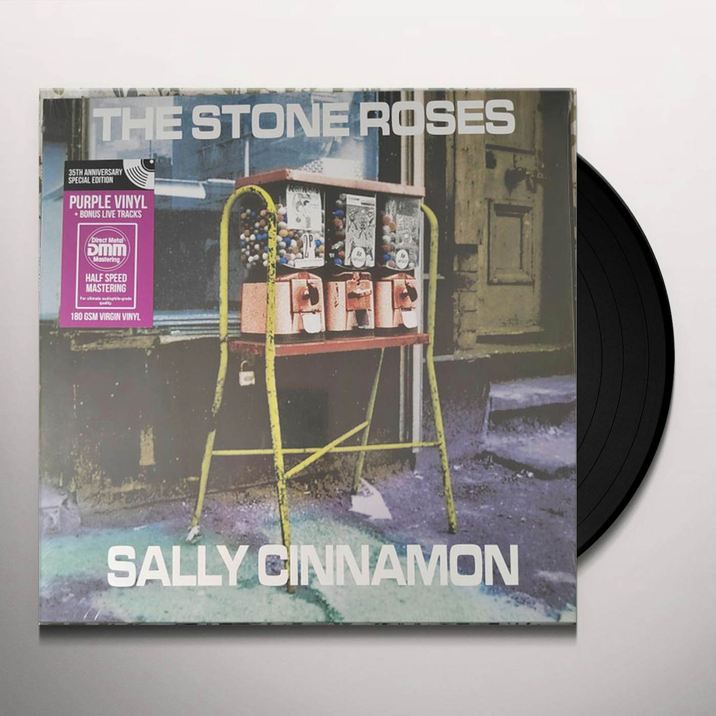The Stone Roses SALLY CINNAMON/LIVE (180G/PURPLE VINYL) Vinyl Record