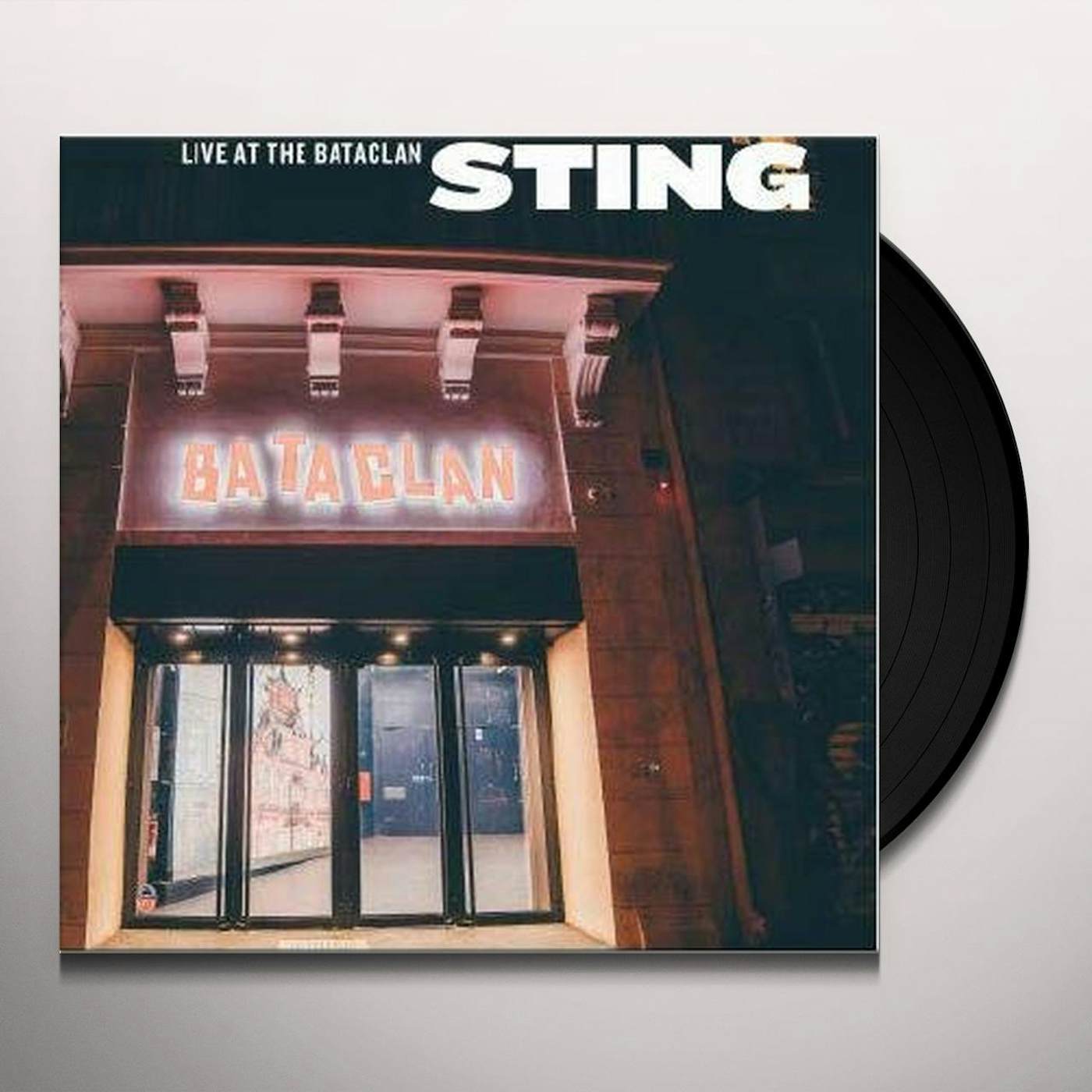 Sting LIVE AT THE BATACLAN Vinyl Record