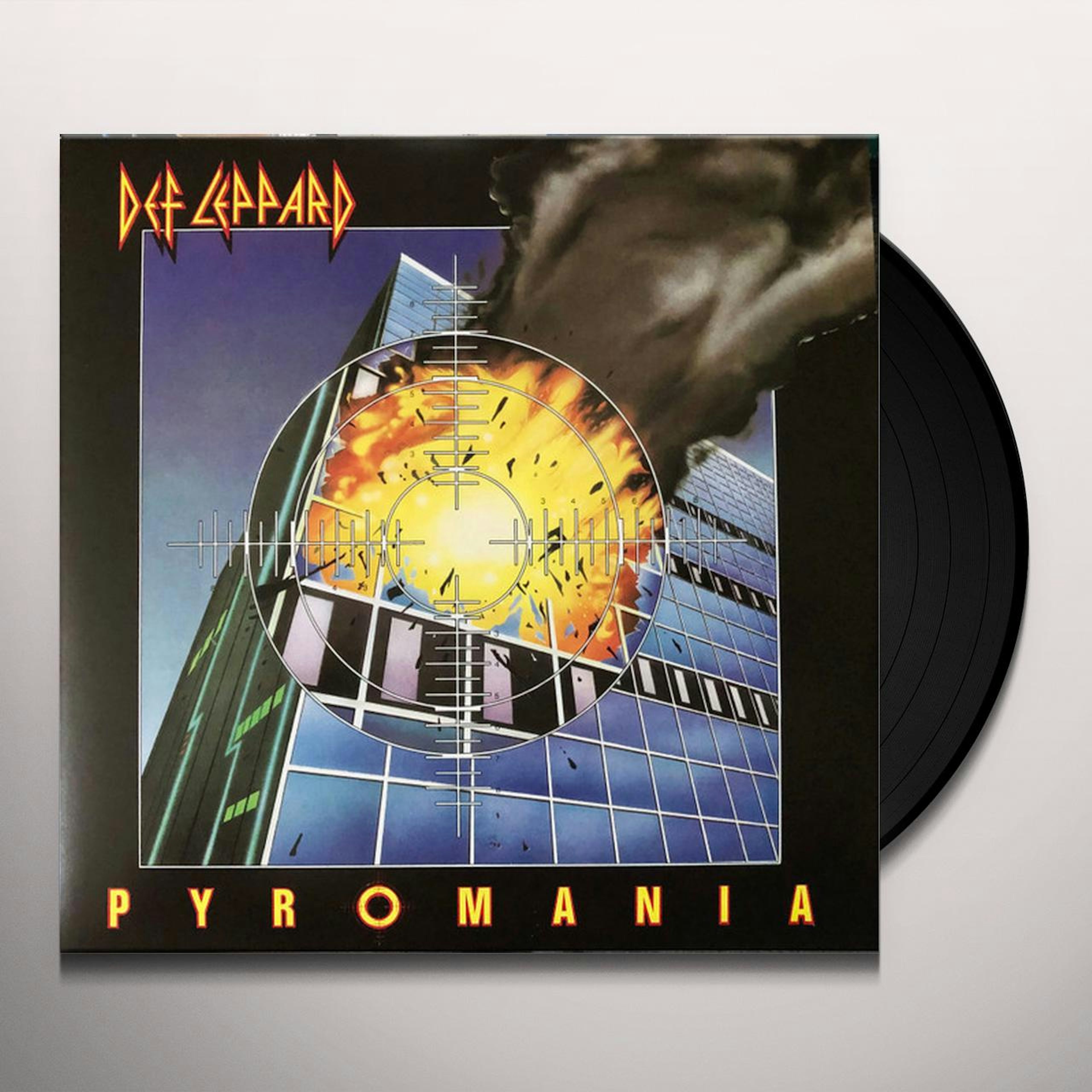 Def Leppard PYROMANIA Vinyl Record