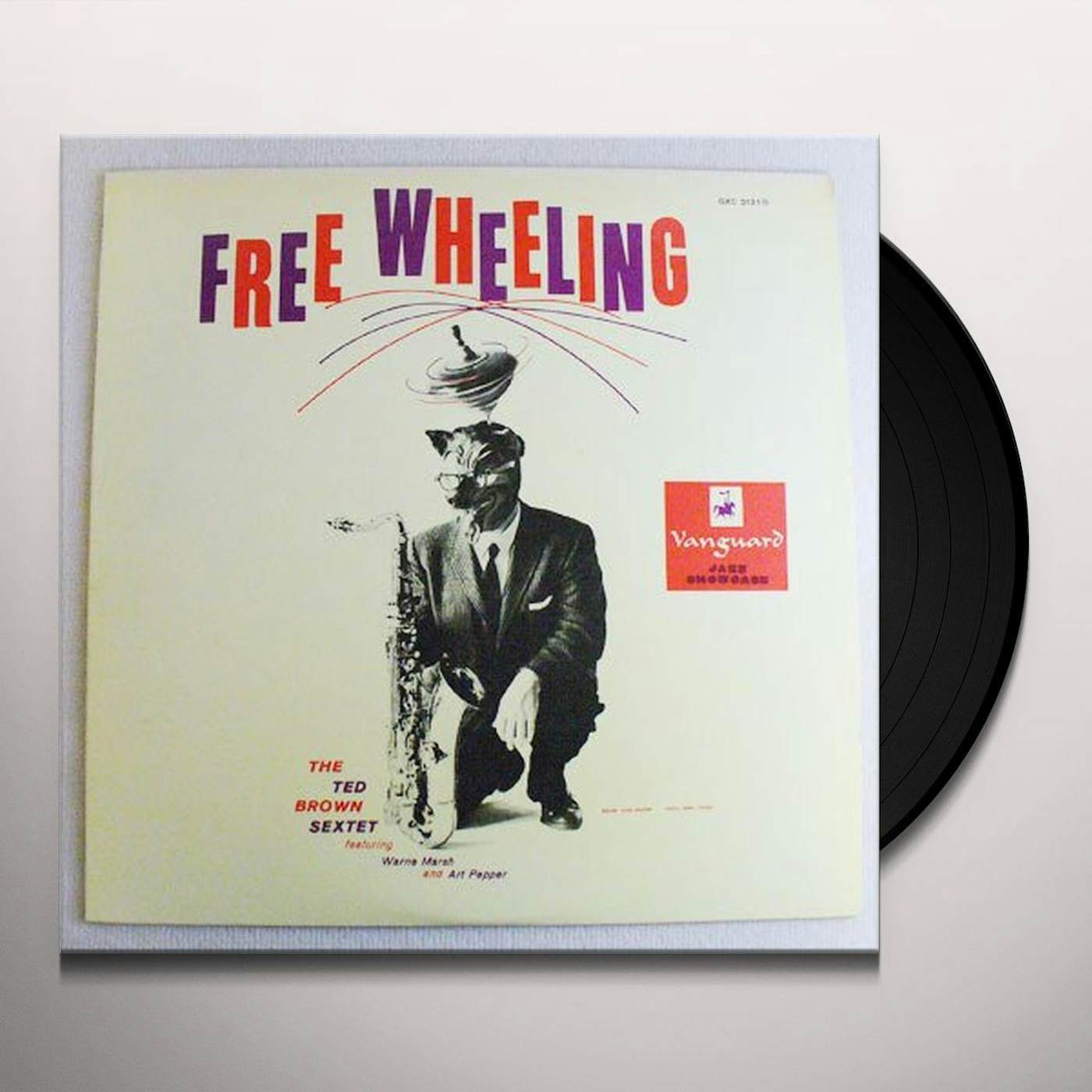 Ted Brown FREE WHEELING Vinyl Record