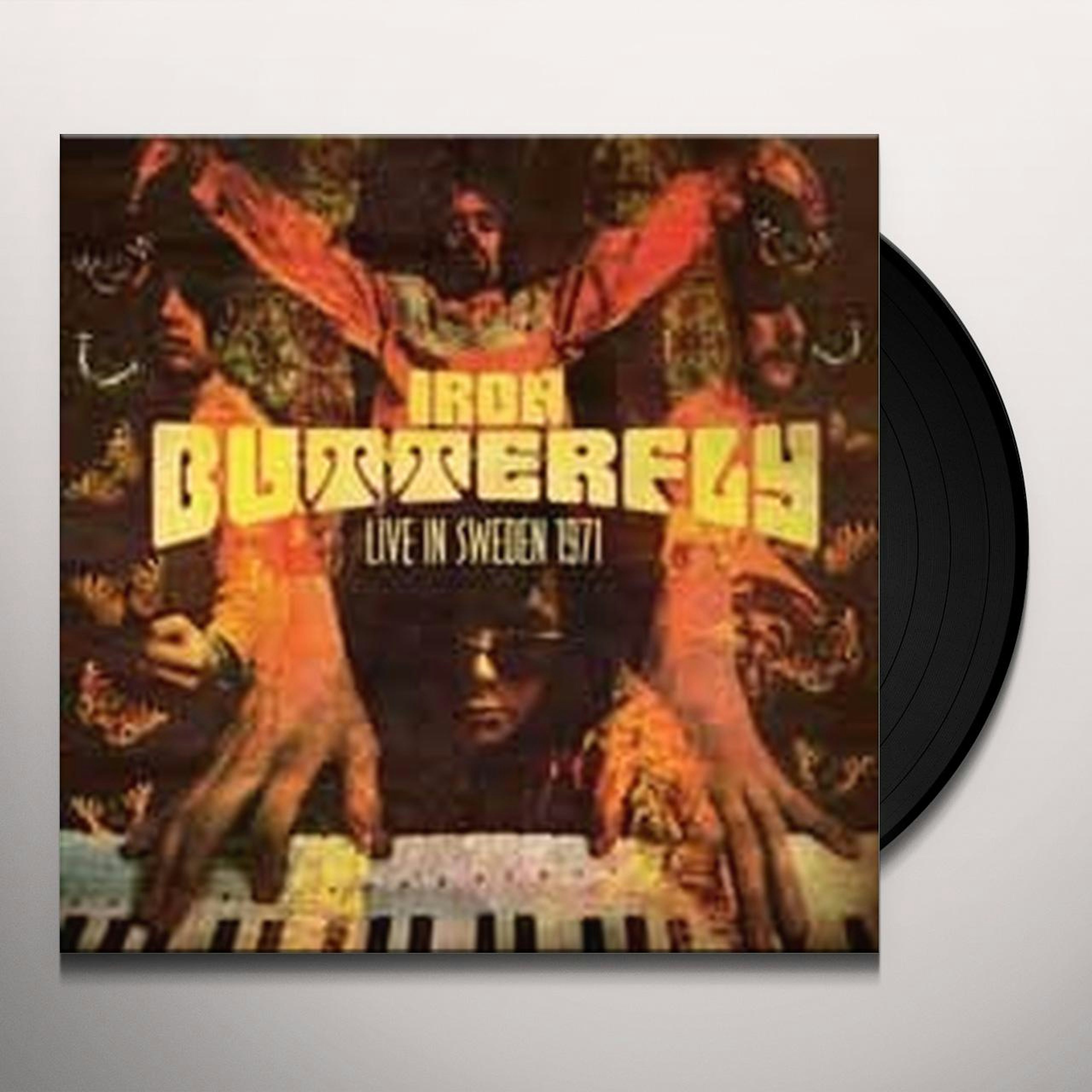 Iron Butterfly LIVE IN SWEDEN 1971 Vinyl Record