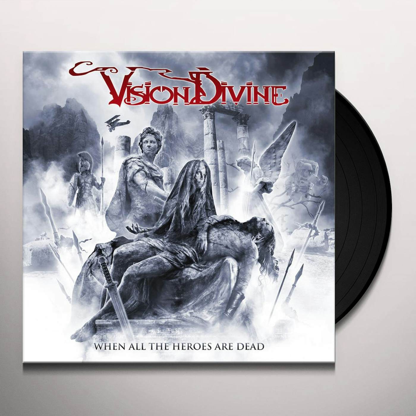 Vision Divine When All the Heroes Are Dead Vinyl Record