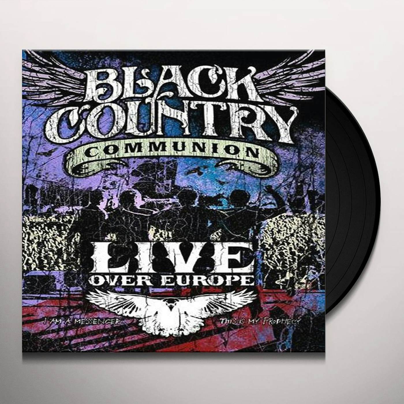 Black Country Communion Live Over Europe Vinyl Record