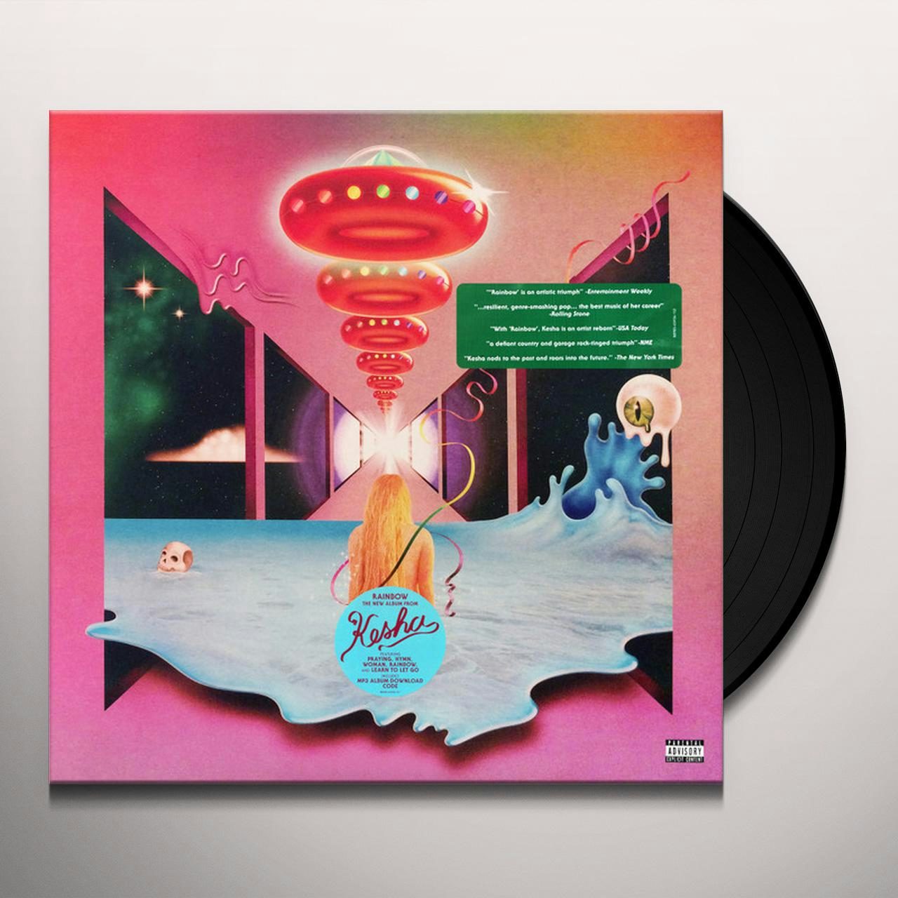 Kesha Rainbow Album Music Silk Poster 16x16 24x24 inch 