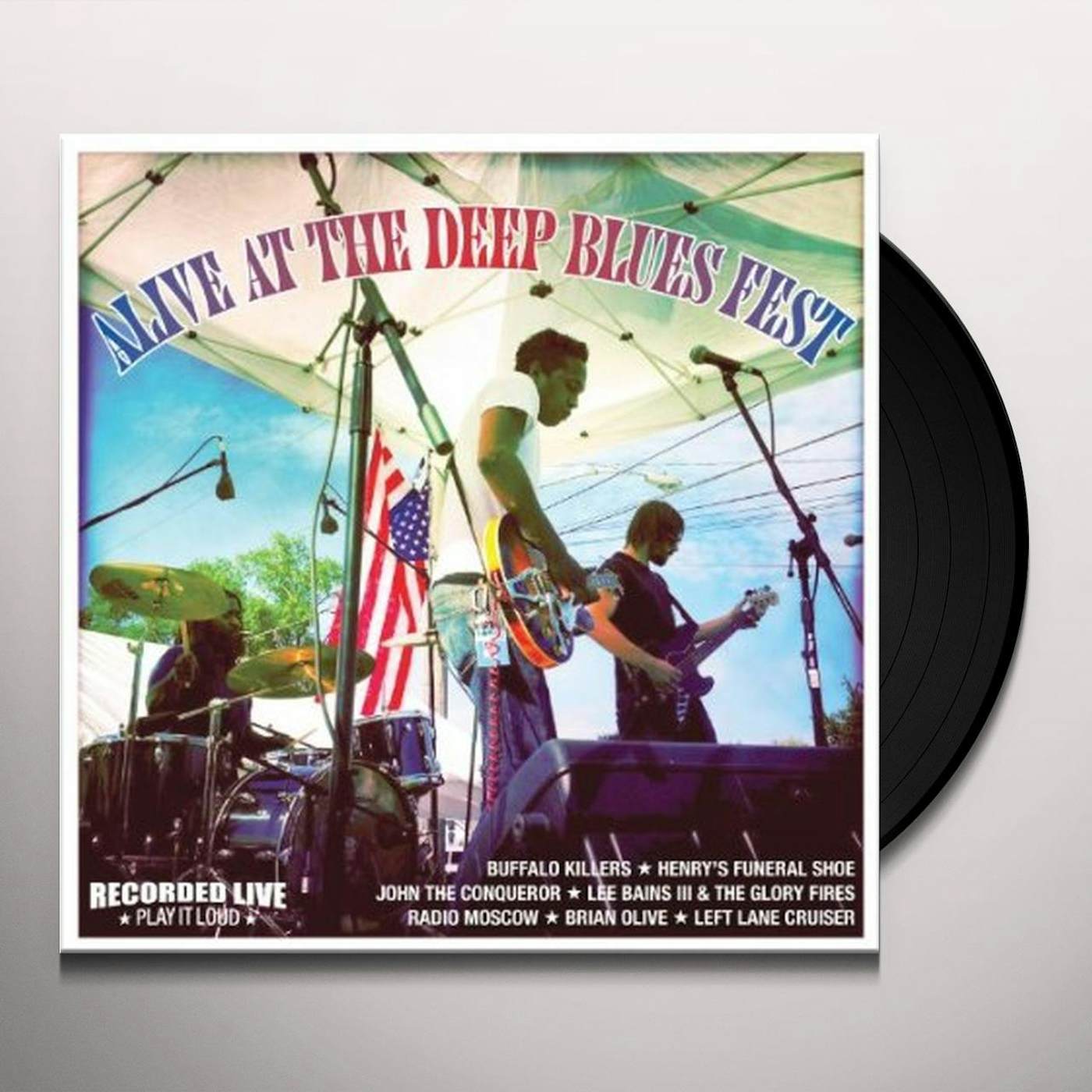 ALIVE AT THE DEEP BLUES FEST / VARIOUS Vinyl Record