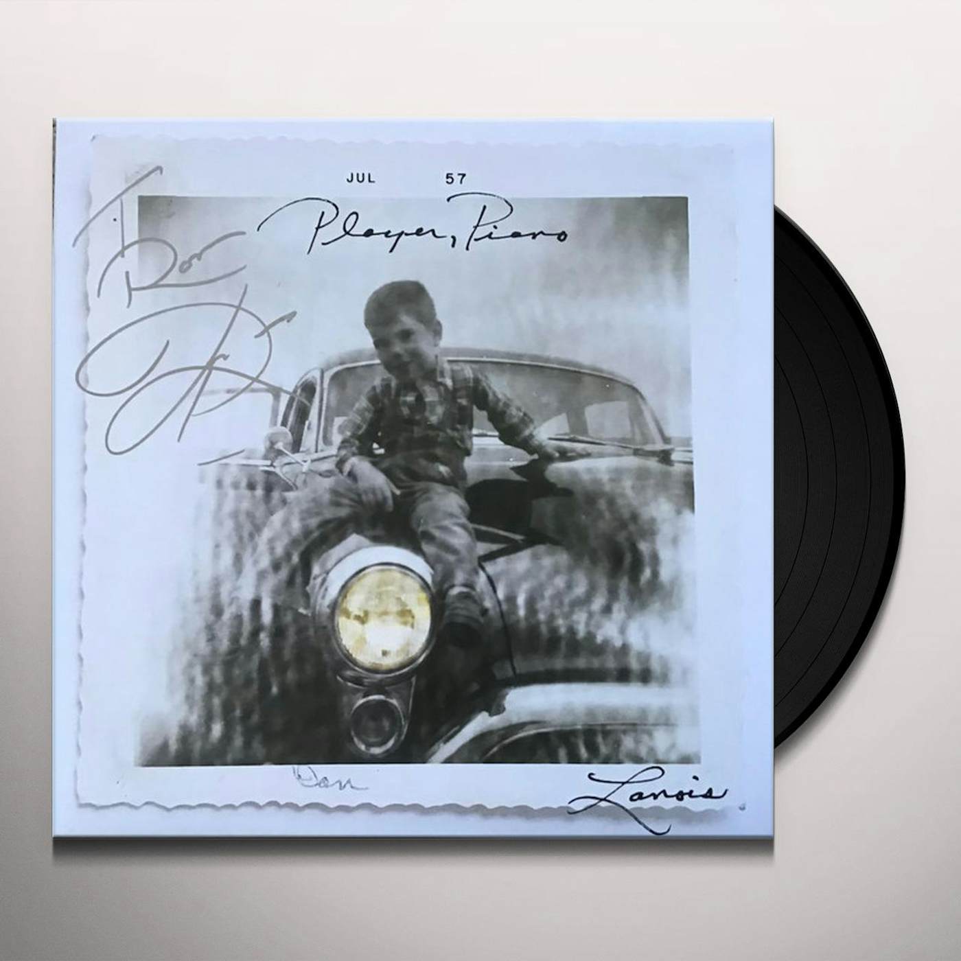 Daniel Lanois PLAYER PIANO Vinyl Record