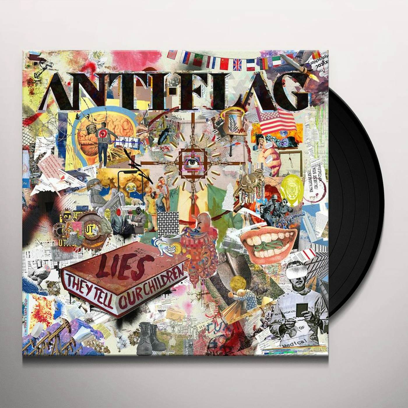 Anti-Flag LIES THEY TELL OUR CHILDREN Vinyl Record